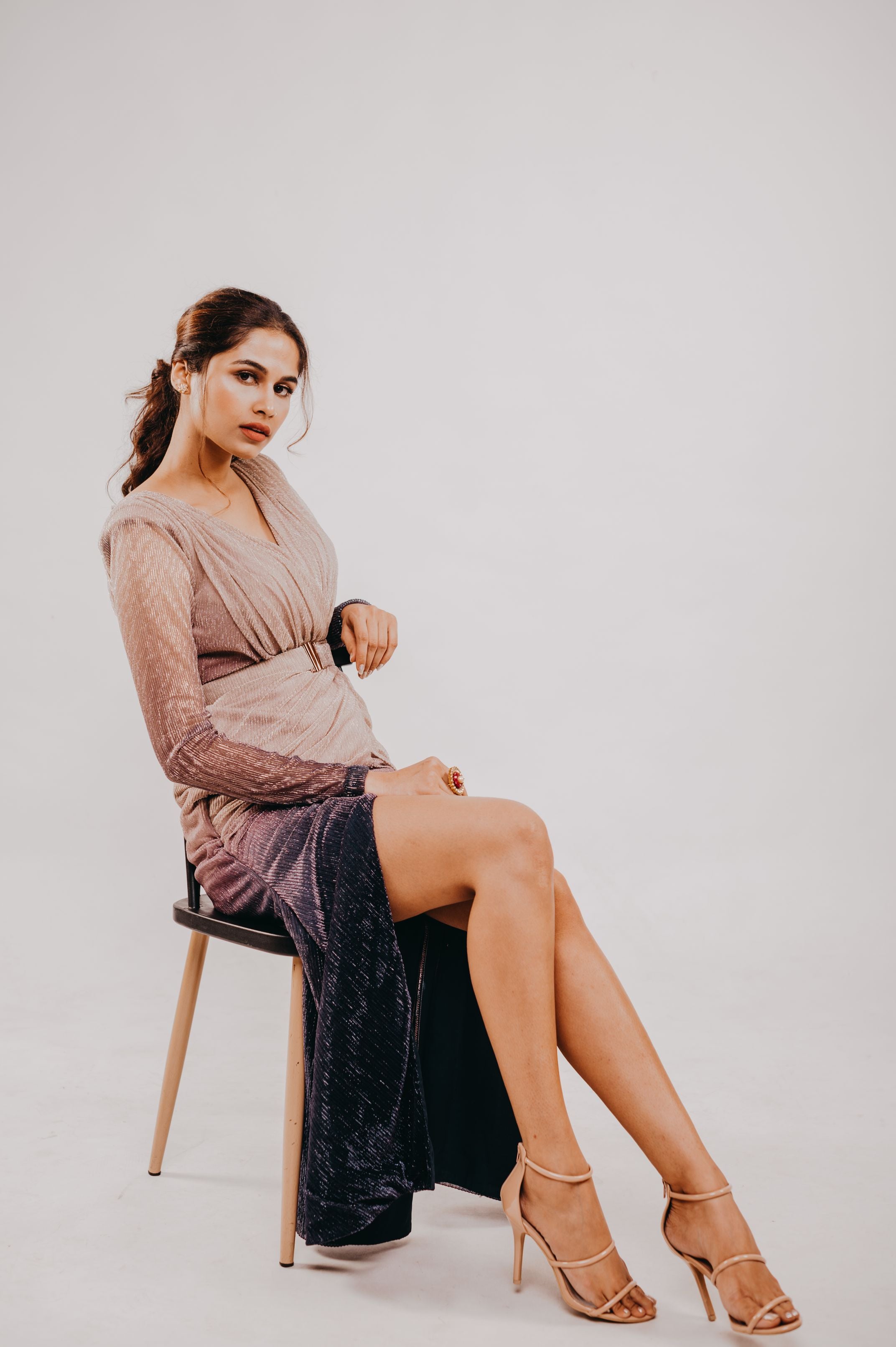 Nina – purple dress, bisouNYC