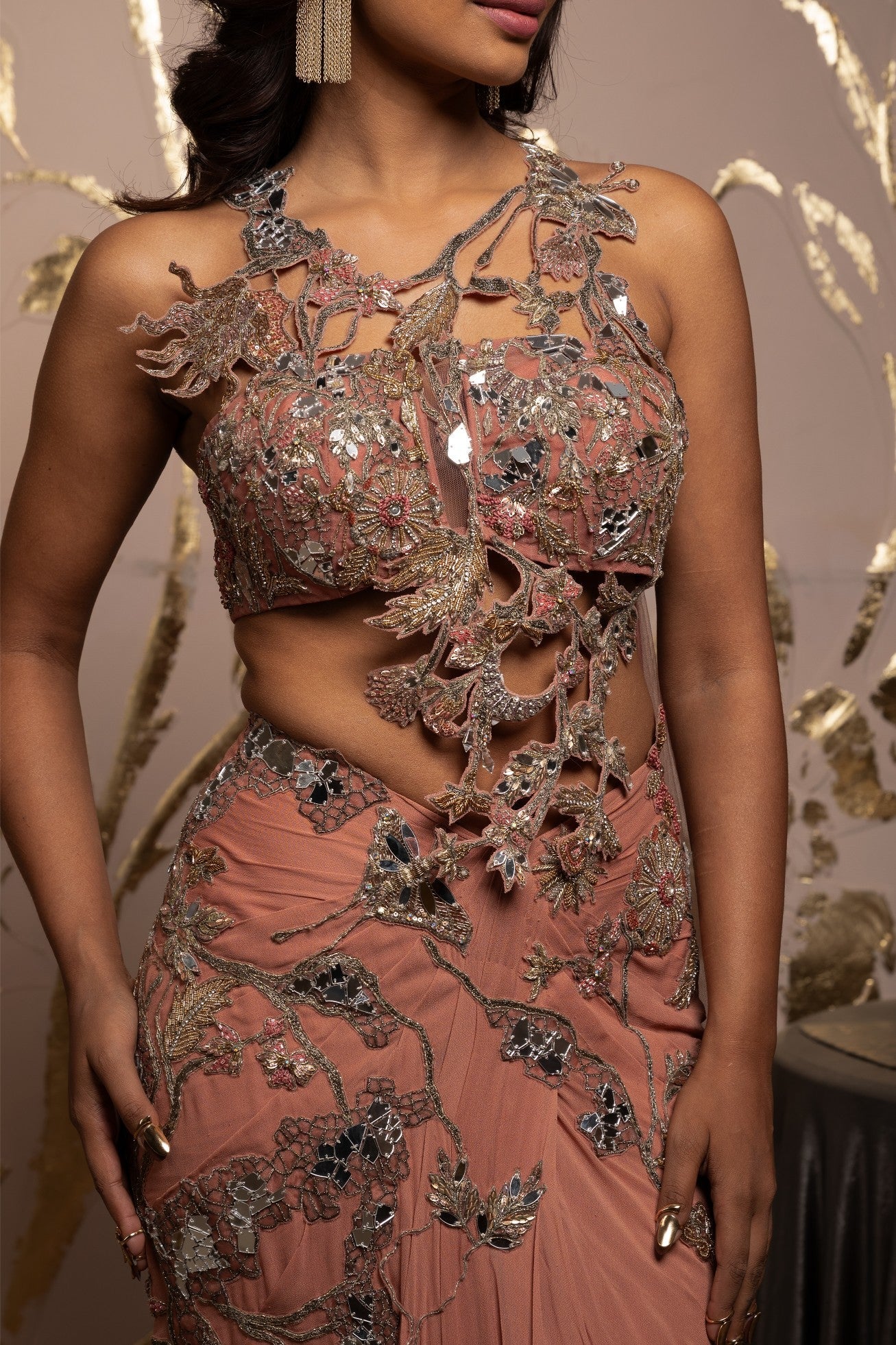 Akari – organza saree, bisouNYC