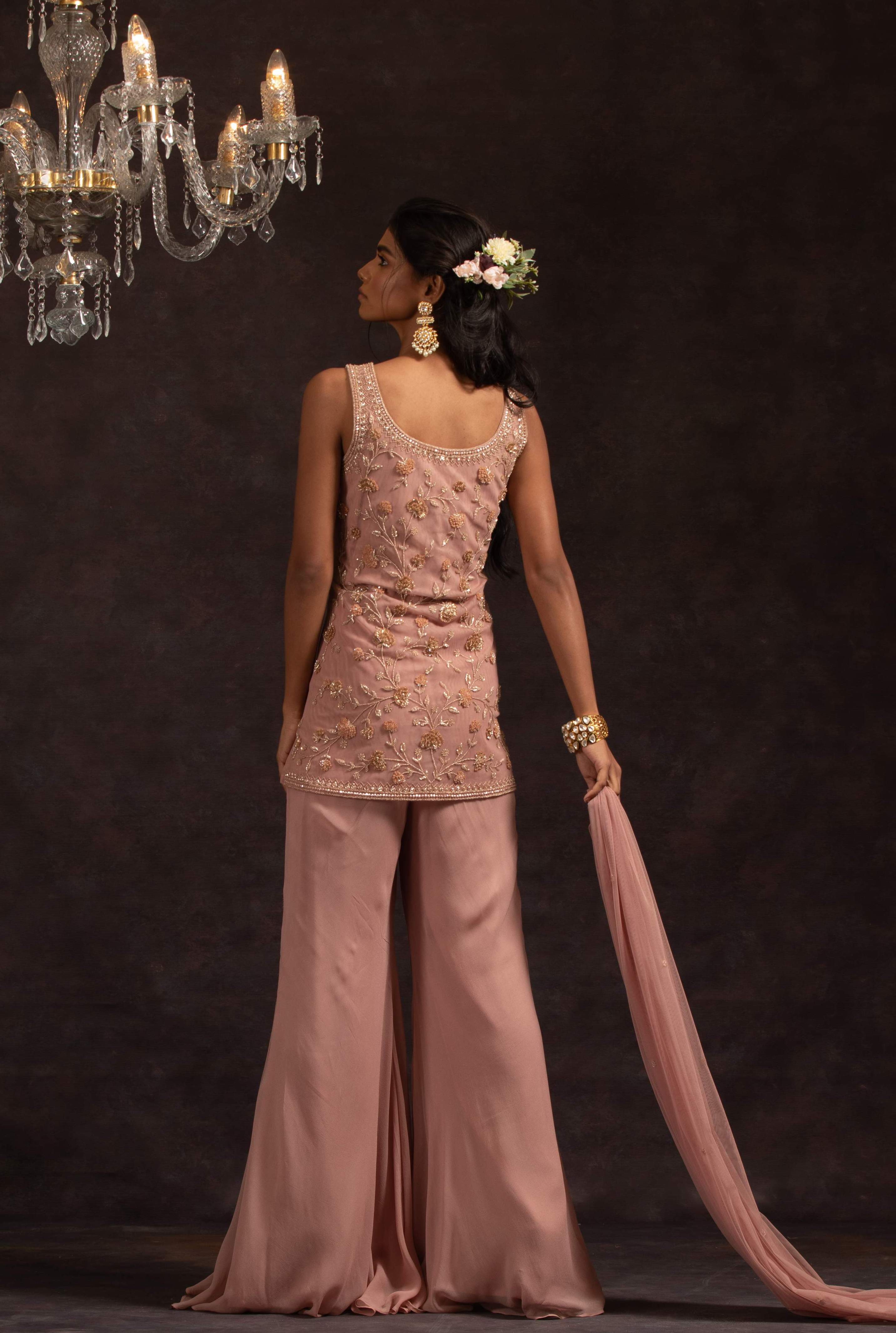 Alyssa – georgette suit, bisouNYC