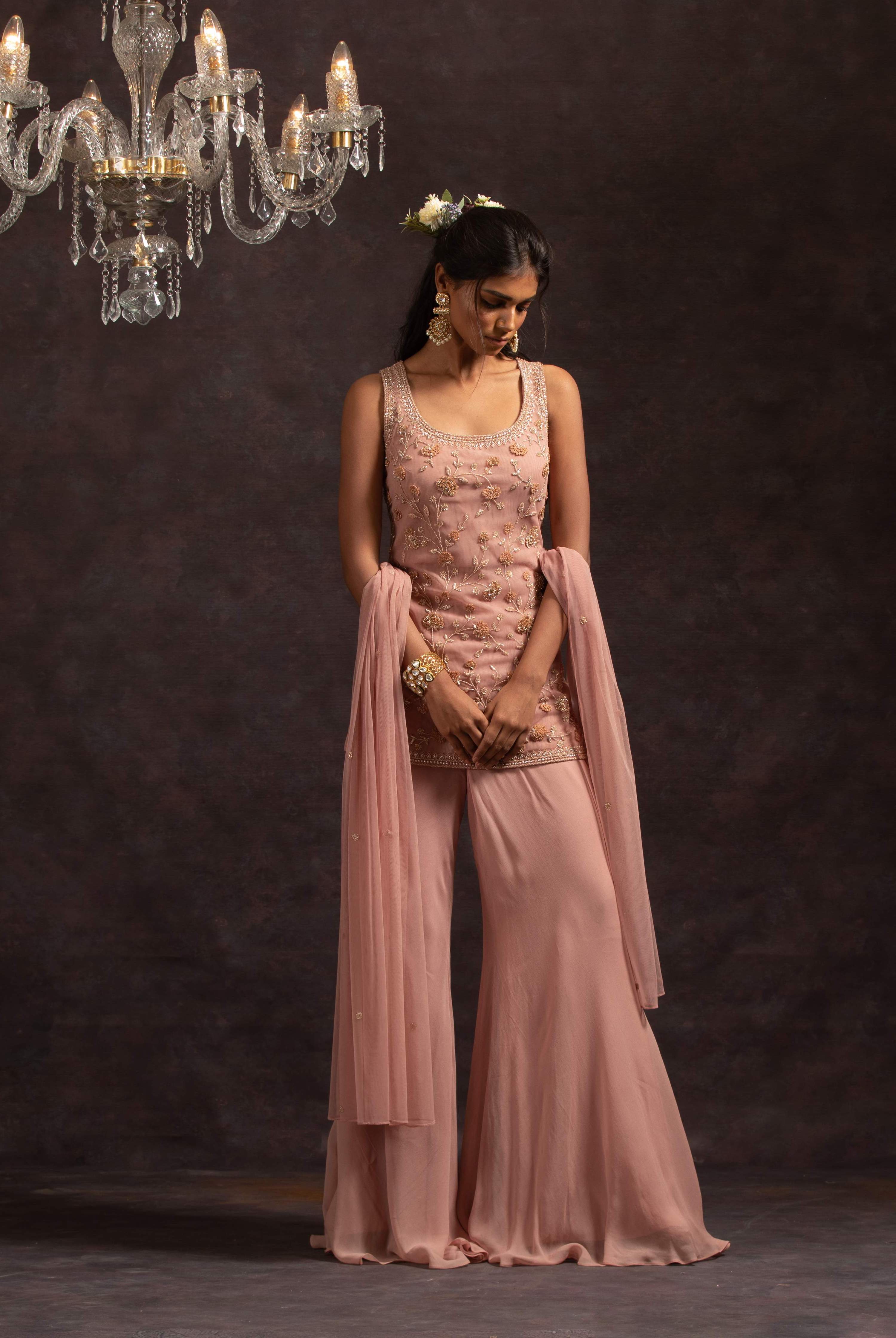 Alyssa – georgette suit, bisouNYC