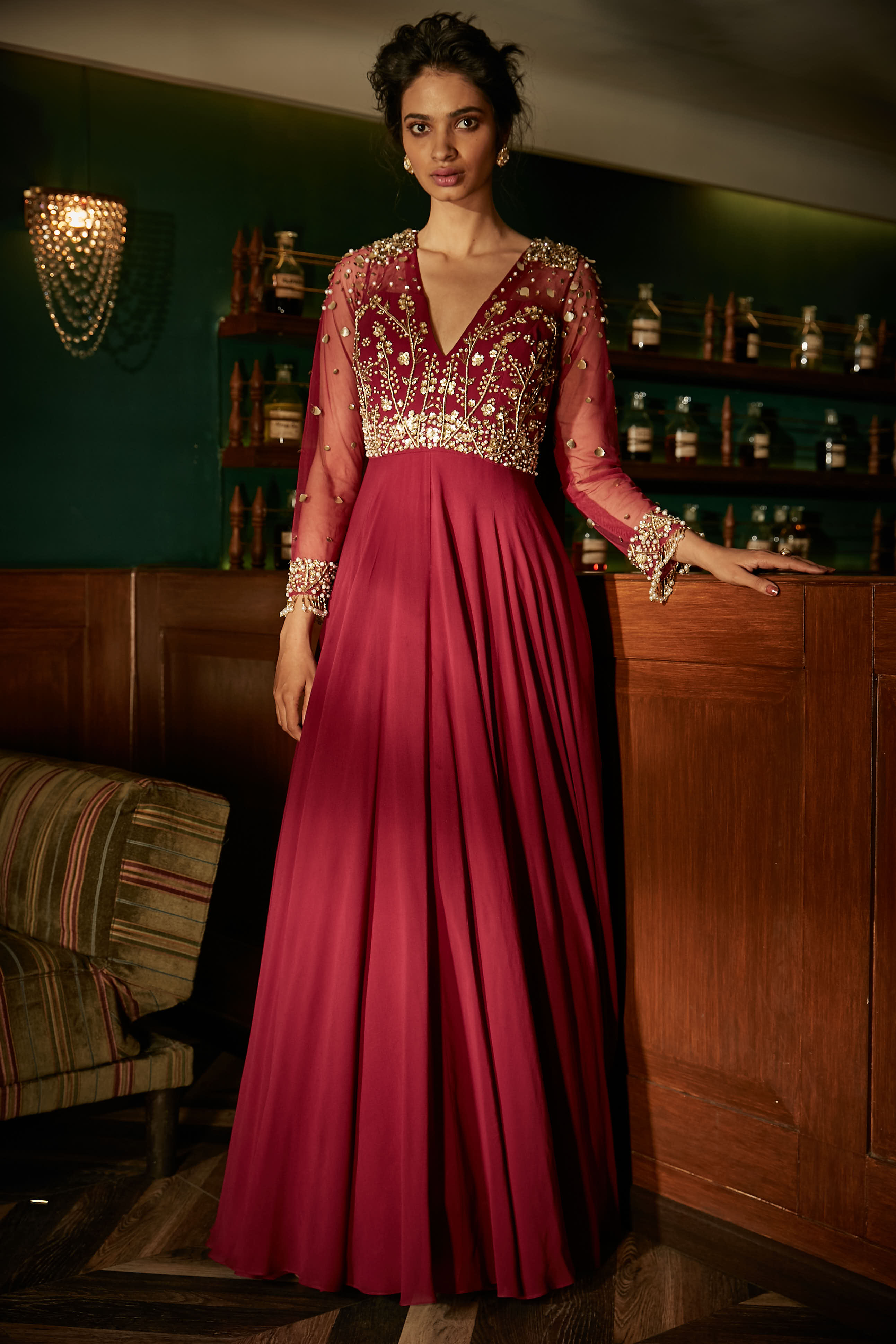 Avanee – red dress, bisouNYC