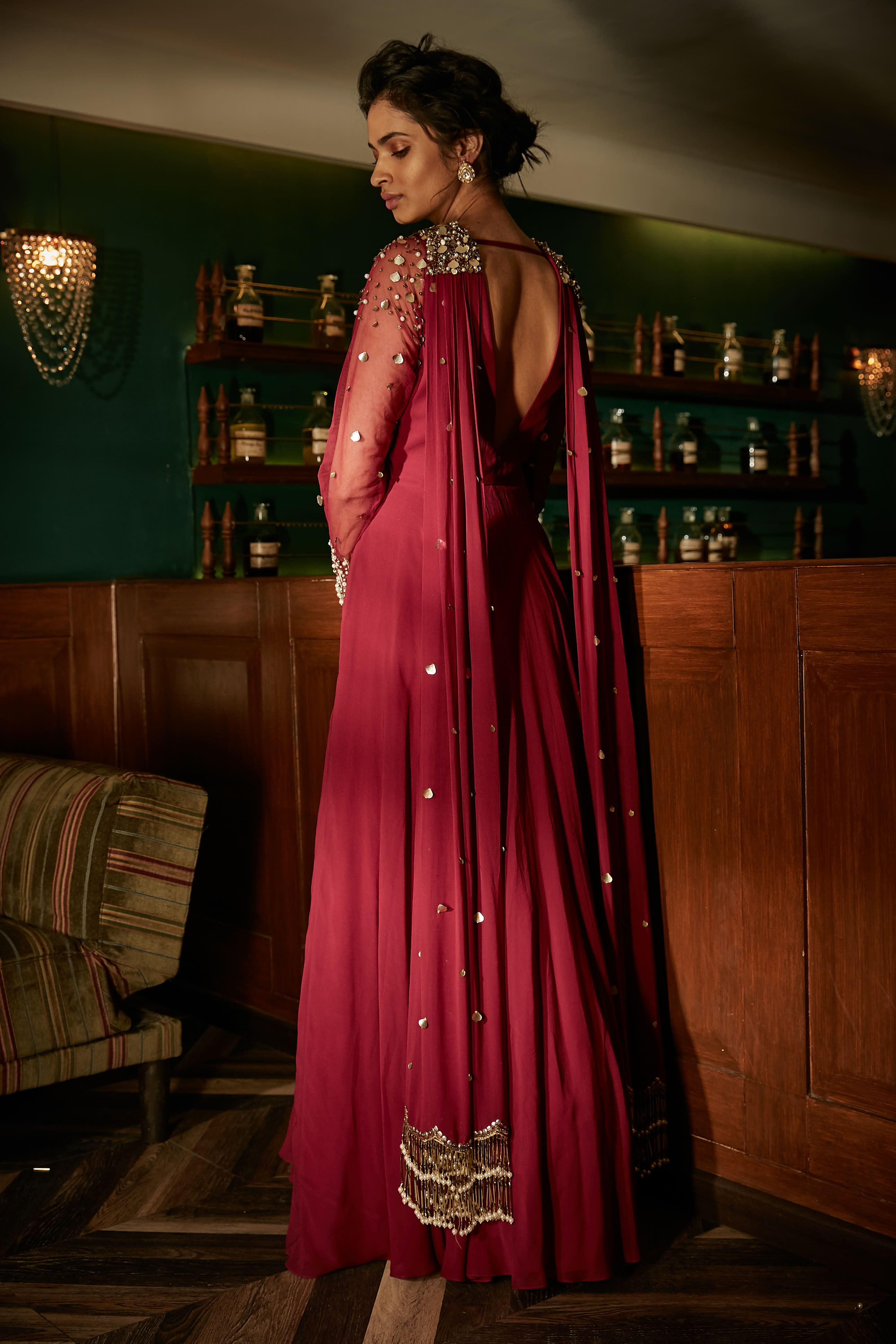 Avanee – red dress, bisouNYC