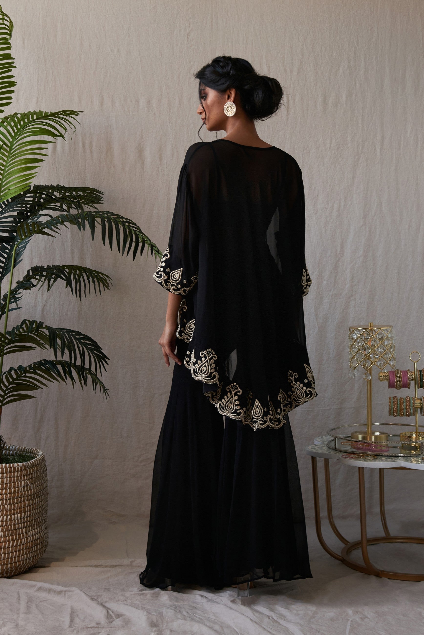 Jaanki – black suit, bisouNYC