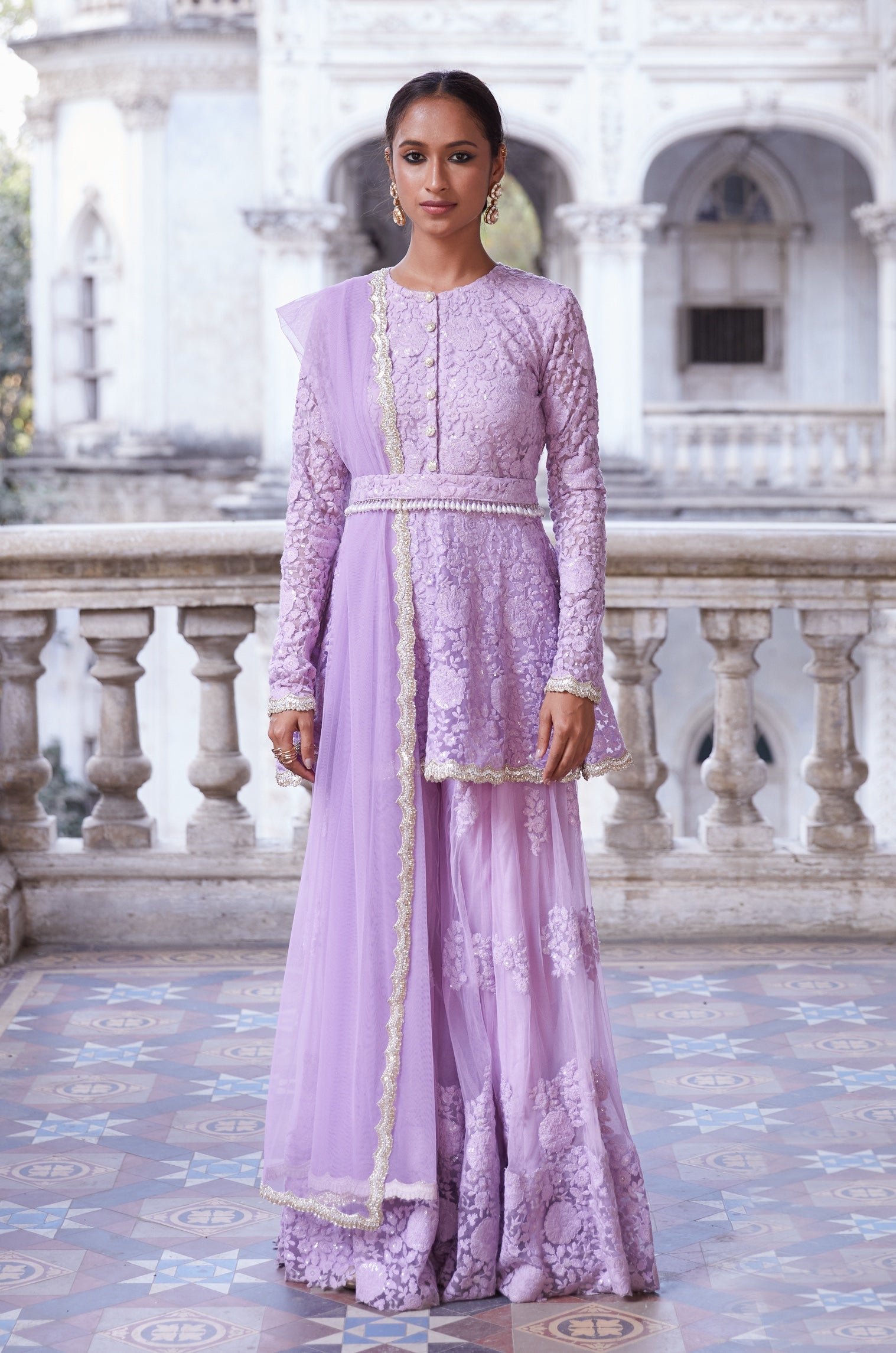 Chaya – lilac suit, bisouNYC