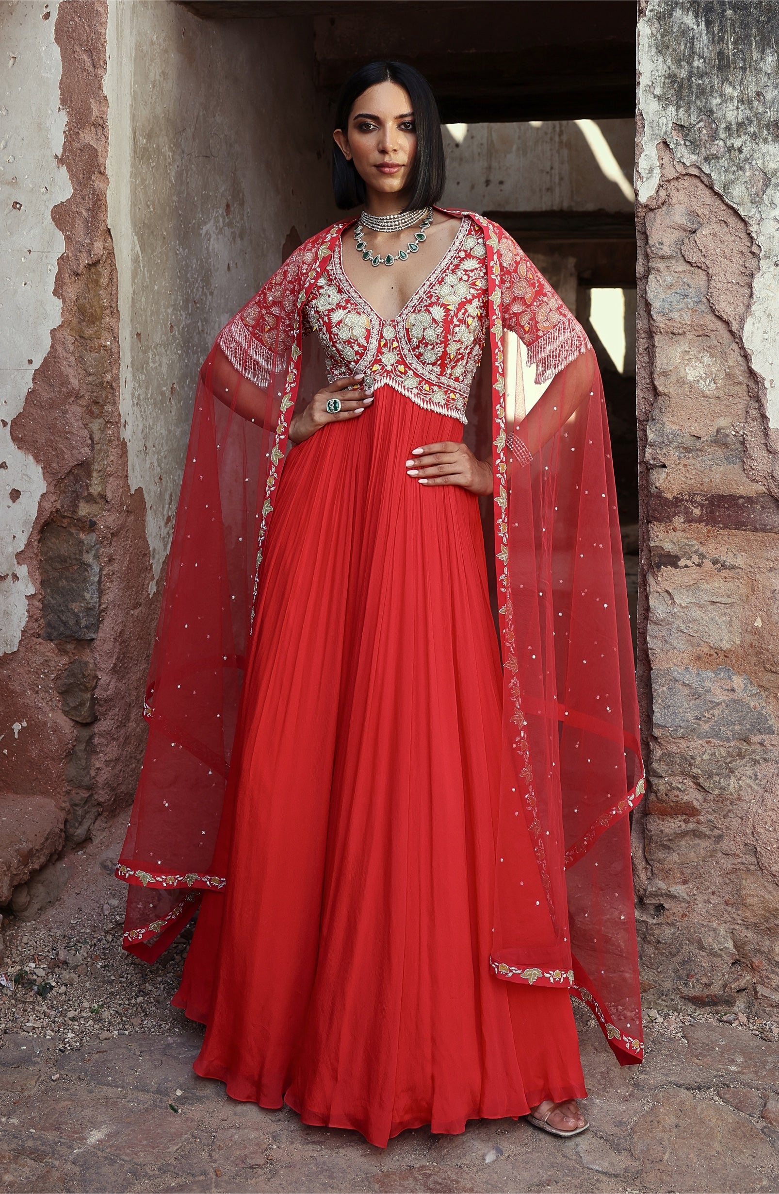 Divya – organza dress, bisouNYC