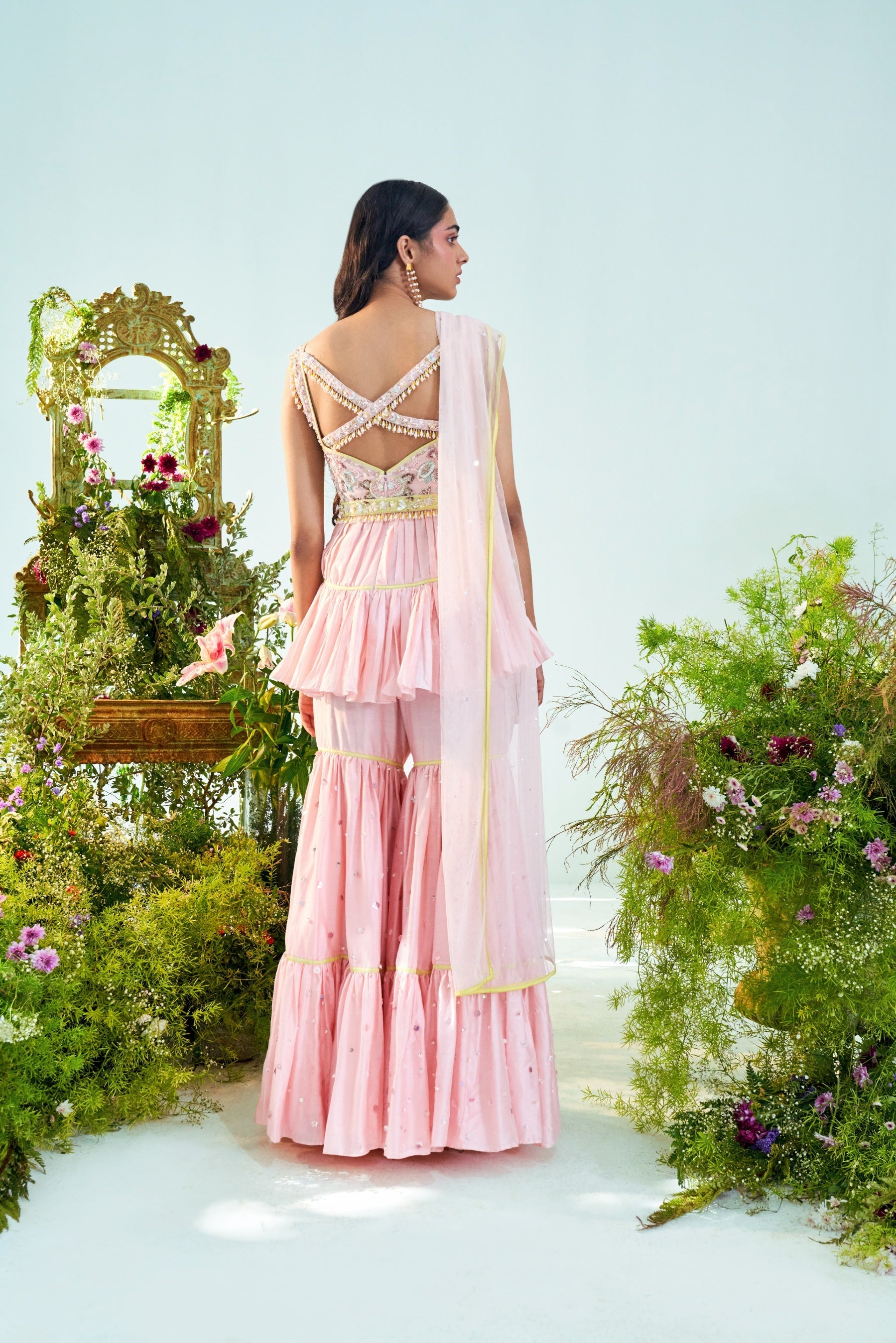 Eliza – silk suit, bisouNYC