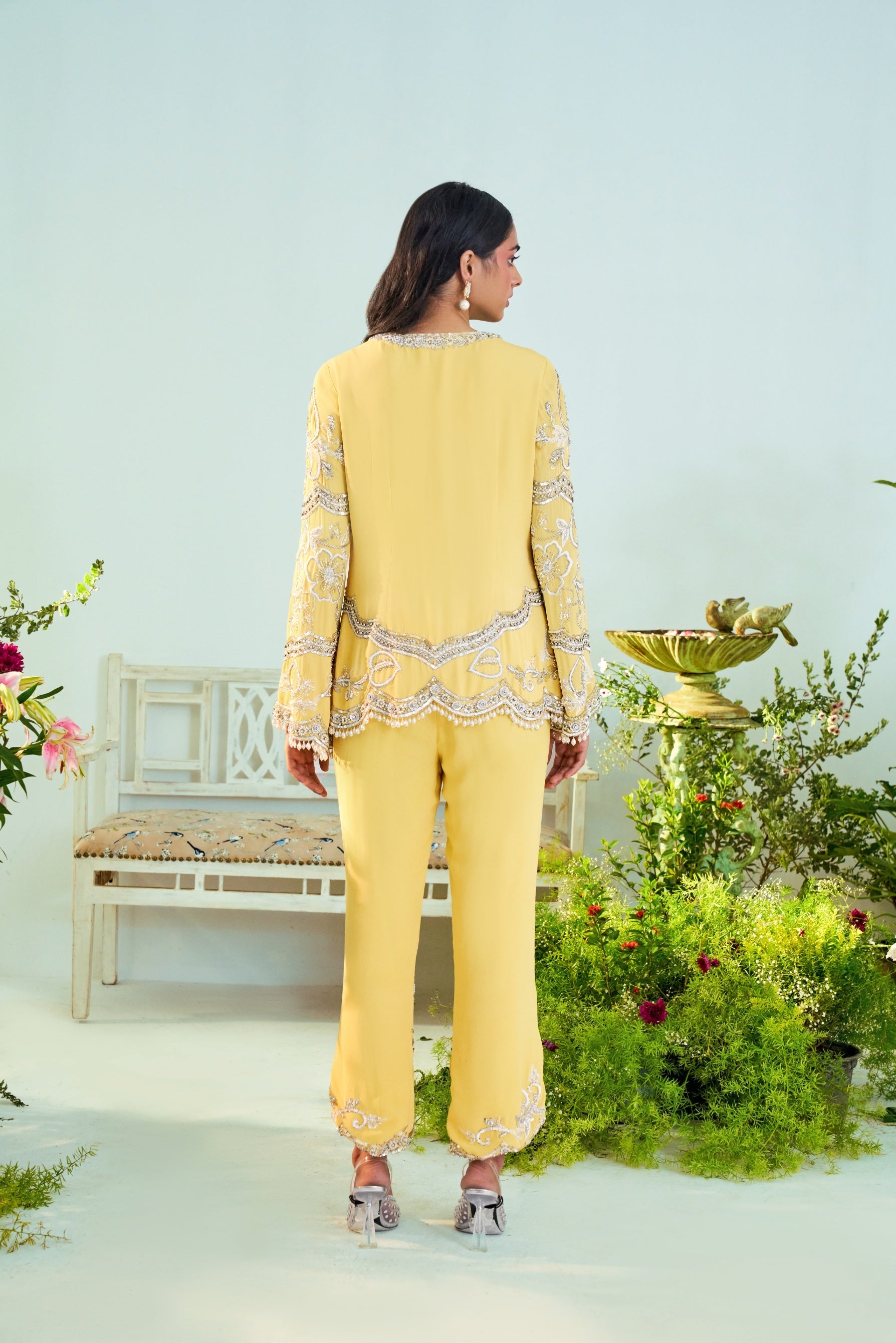 Evelyn – georgette suit, bisouNYC