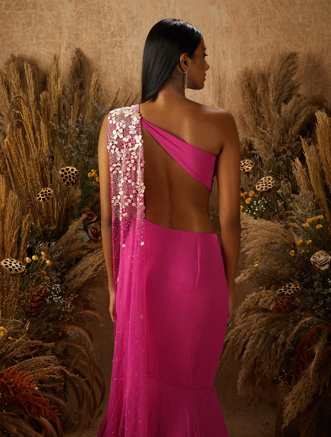 Feya – pink georgette lehenga, bisouNYC