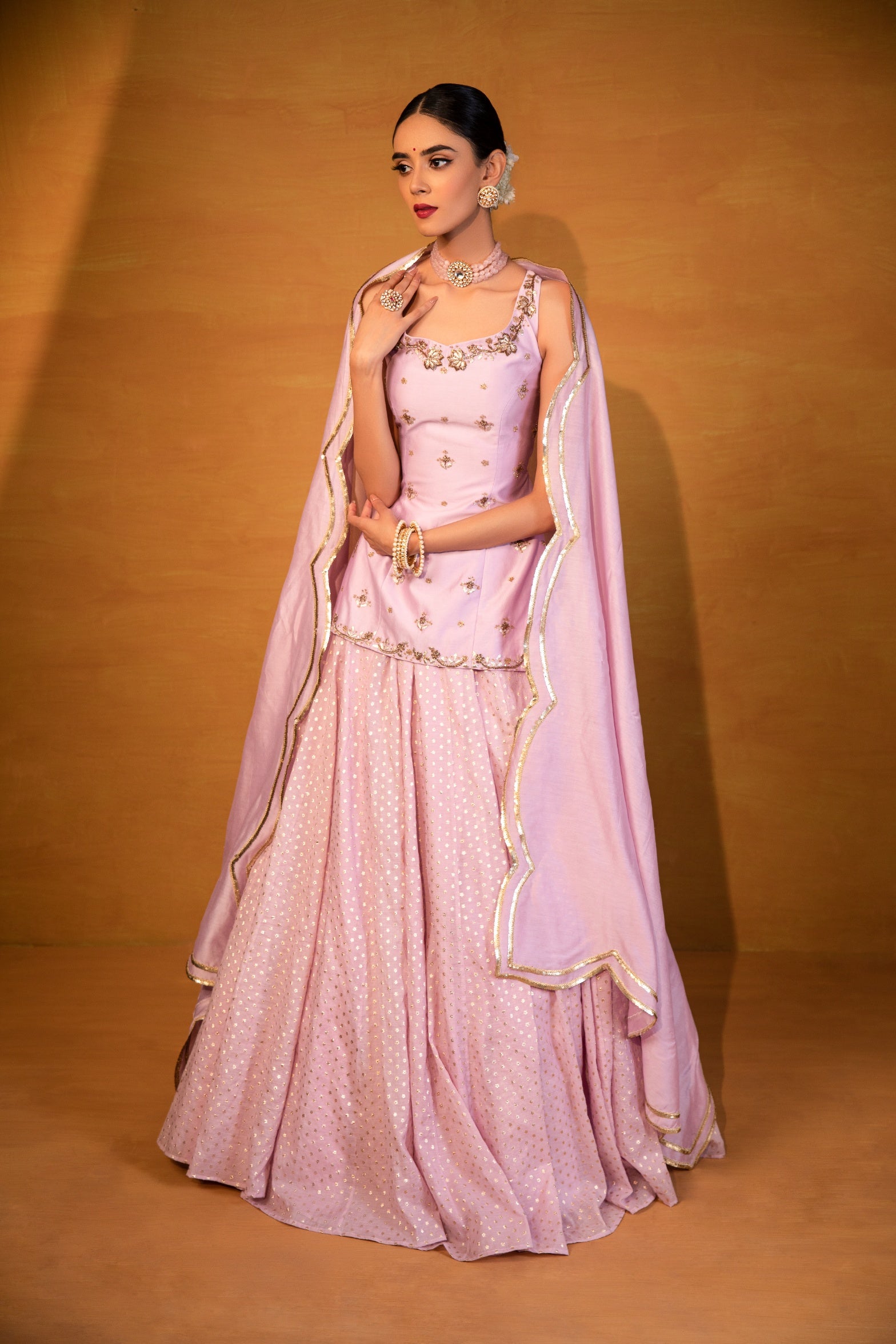 Ilia – lavender lehenga, bisouNYC