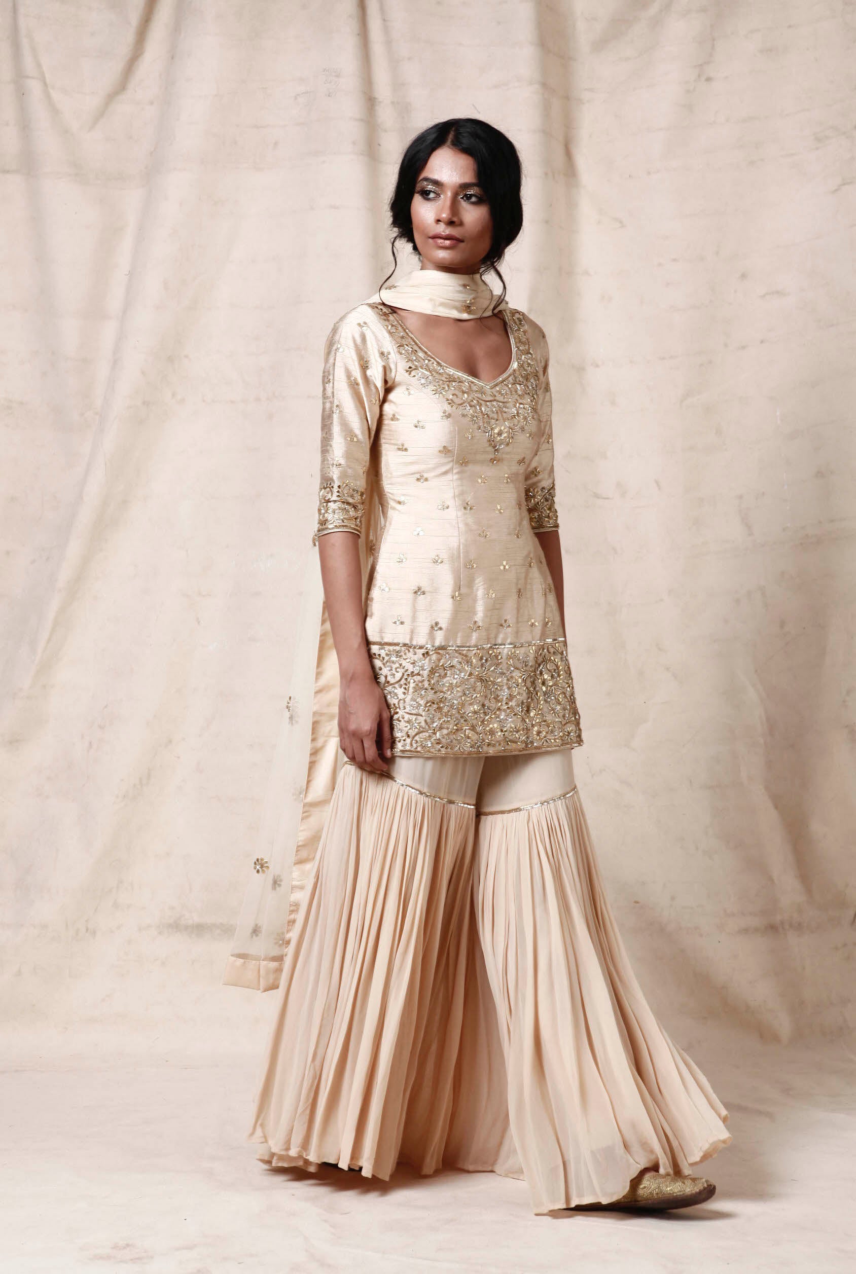Kajal – georgette suit, bisouNYC