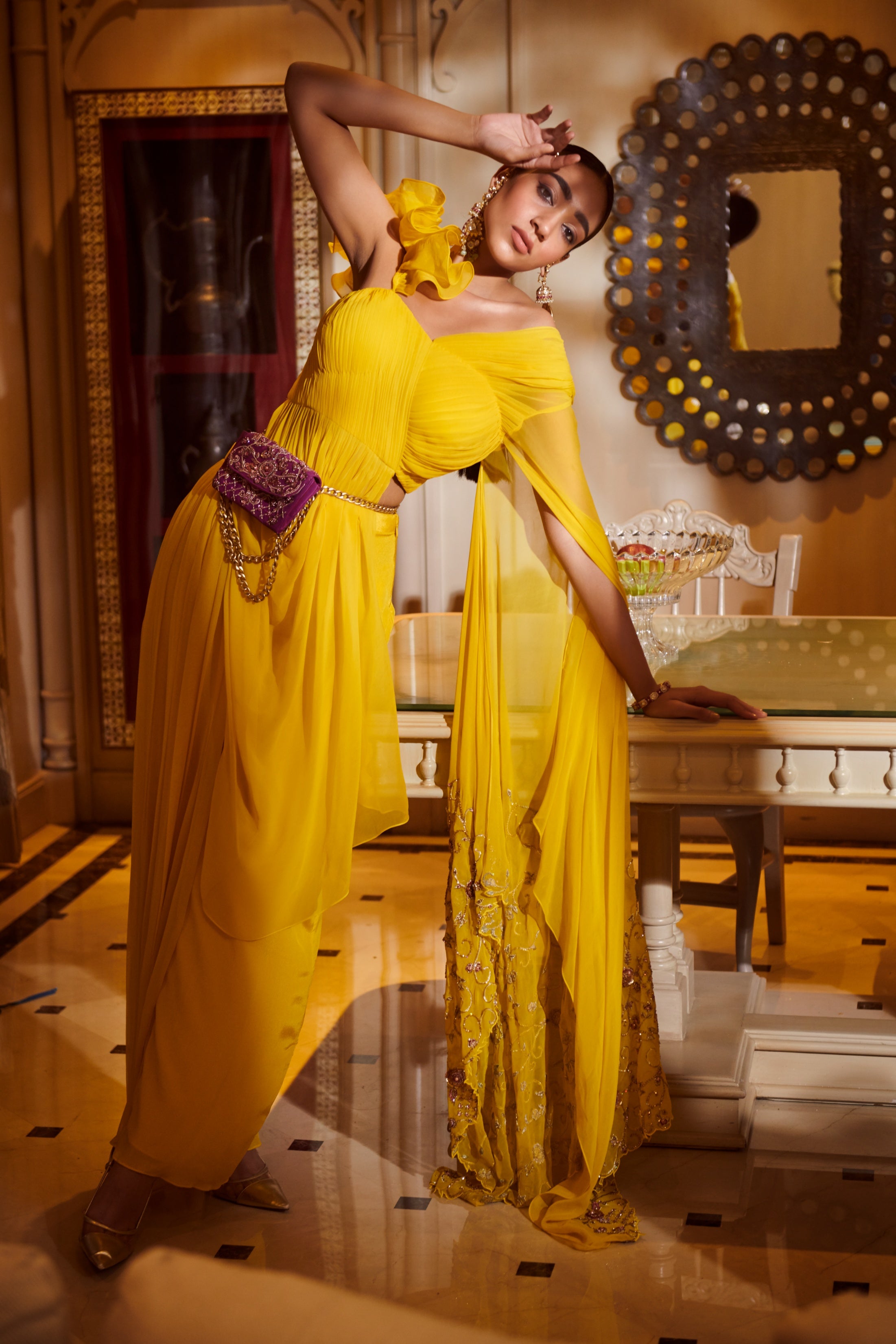 Kiana – organza saree, bisouNYC