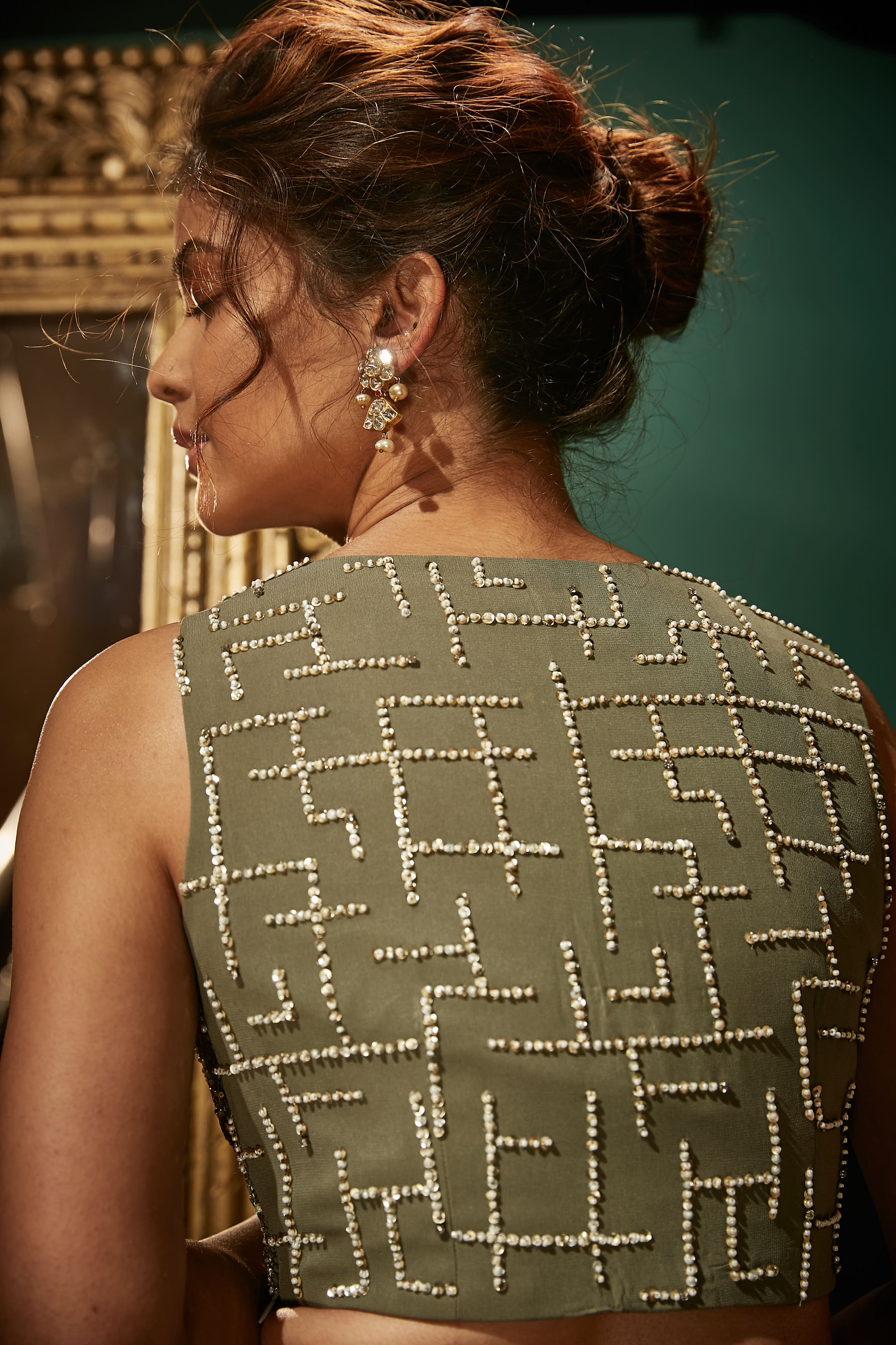 Lara – olive suit, bisouNYC