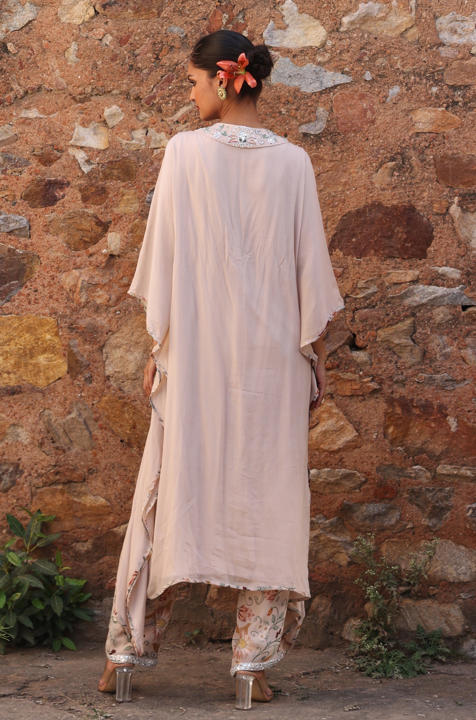 Lata – georgette suit, bisouNYC