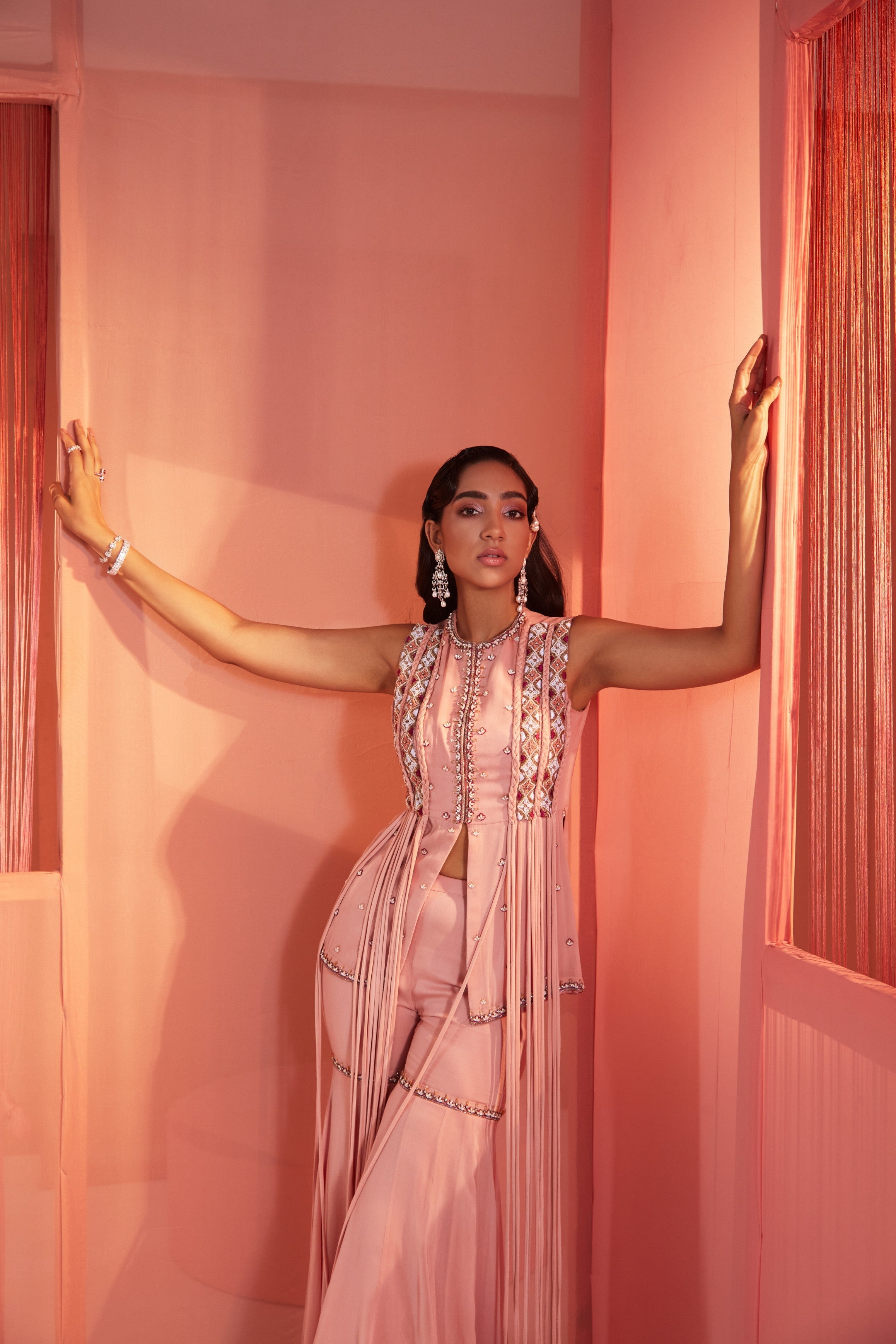 Nikki – georgette suit, bisouNYC
