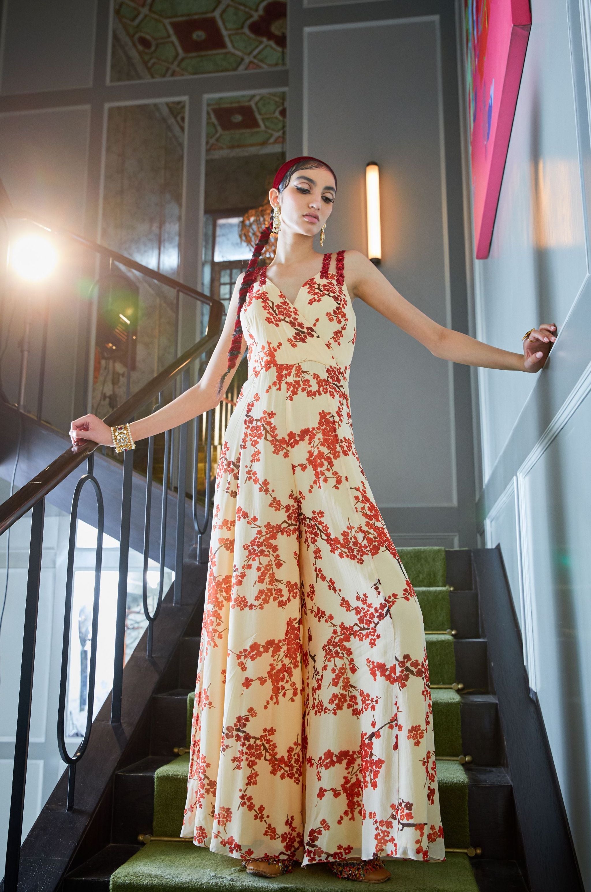 Prachi – ivory suit, bisouNYC