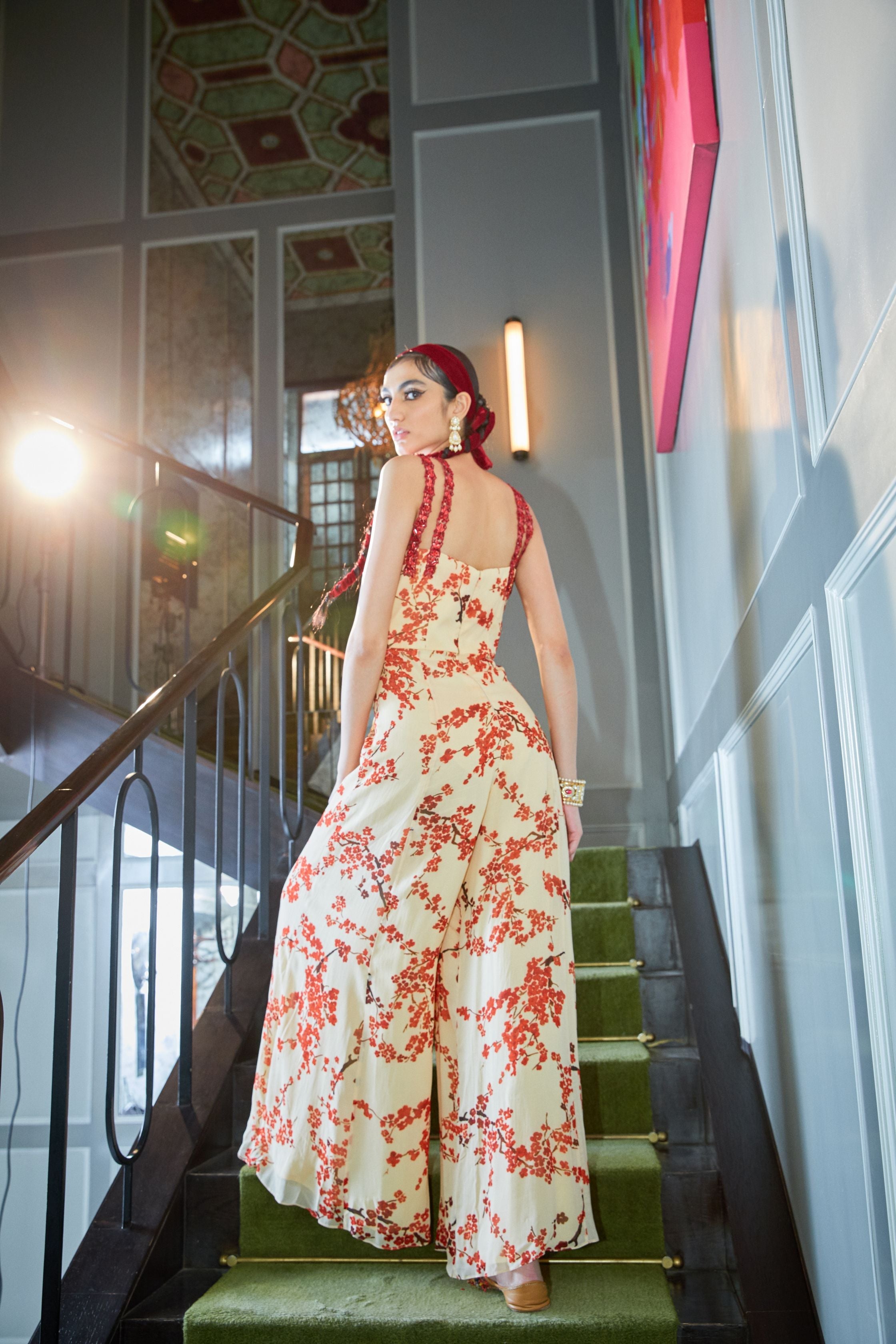 Prachi – ivory suit, bisouNYC