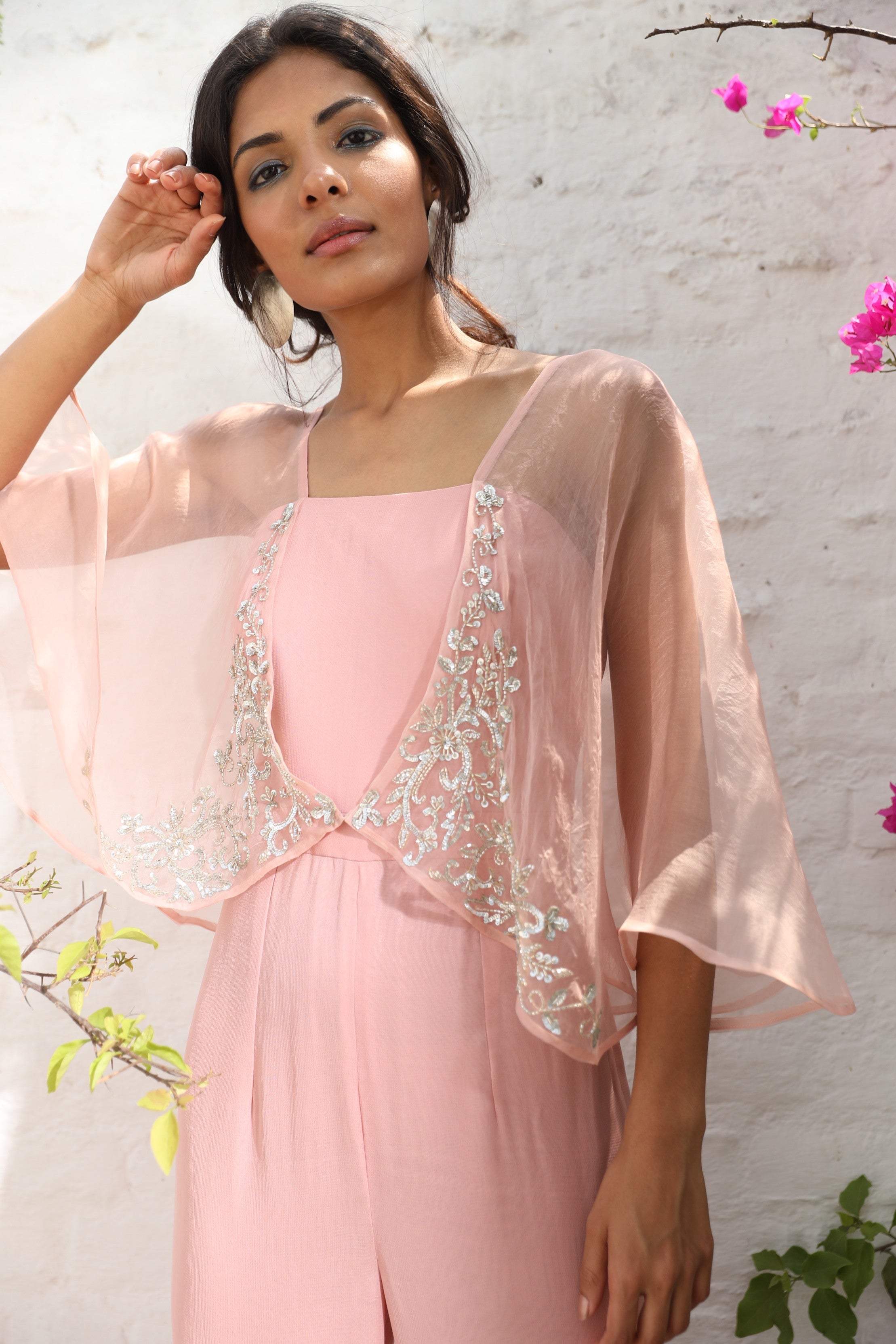 Roza – pink organza outfit, bisouNYC