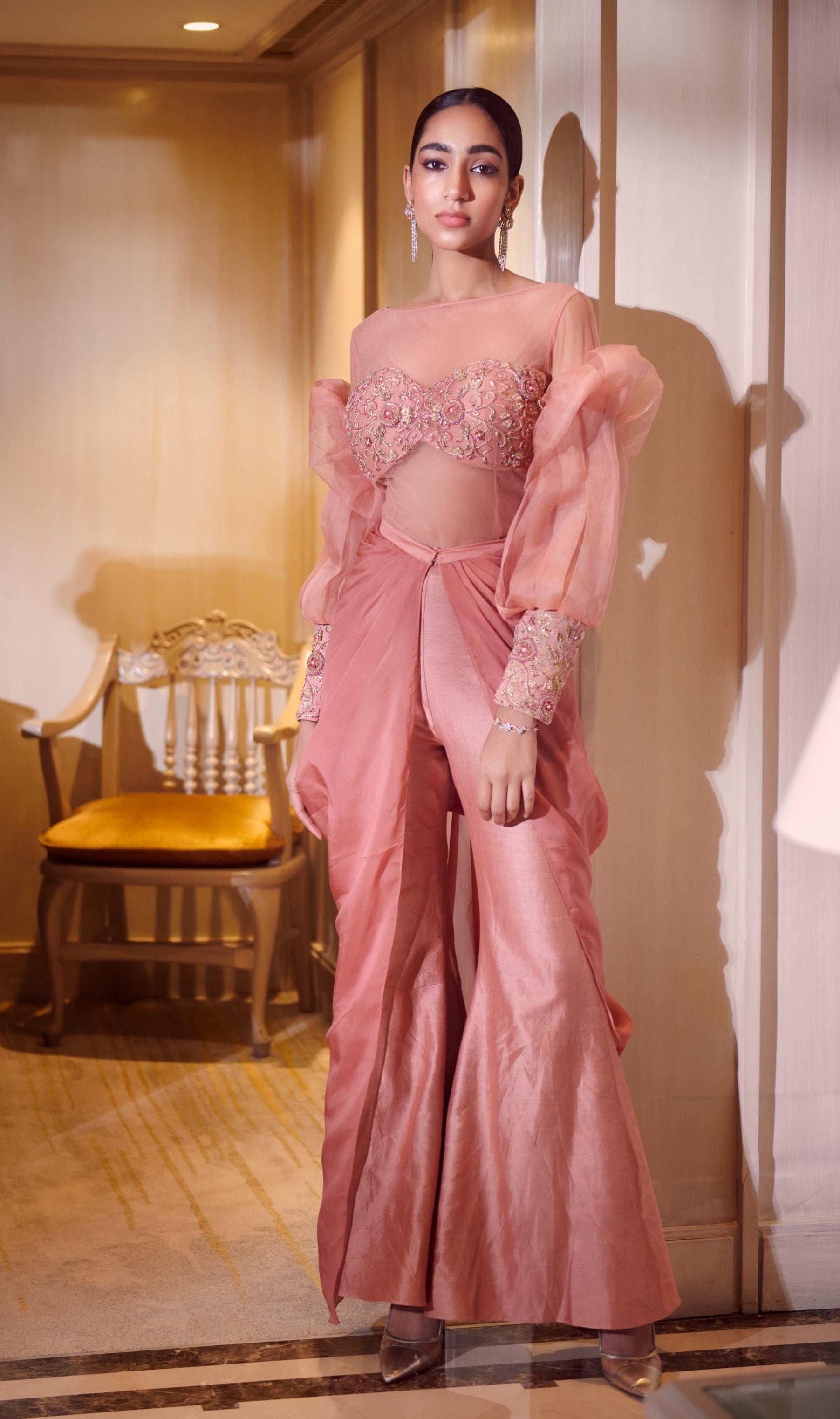 Toral – organza outfit, bisouNYC