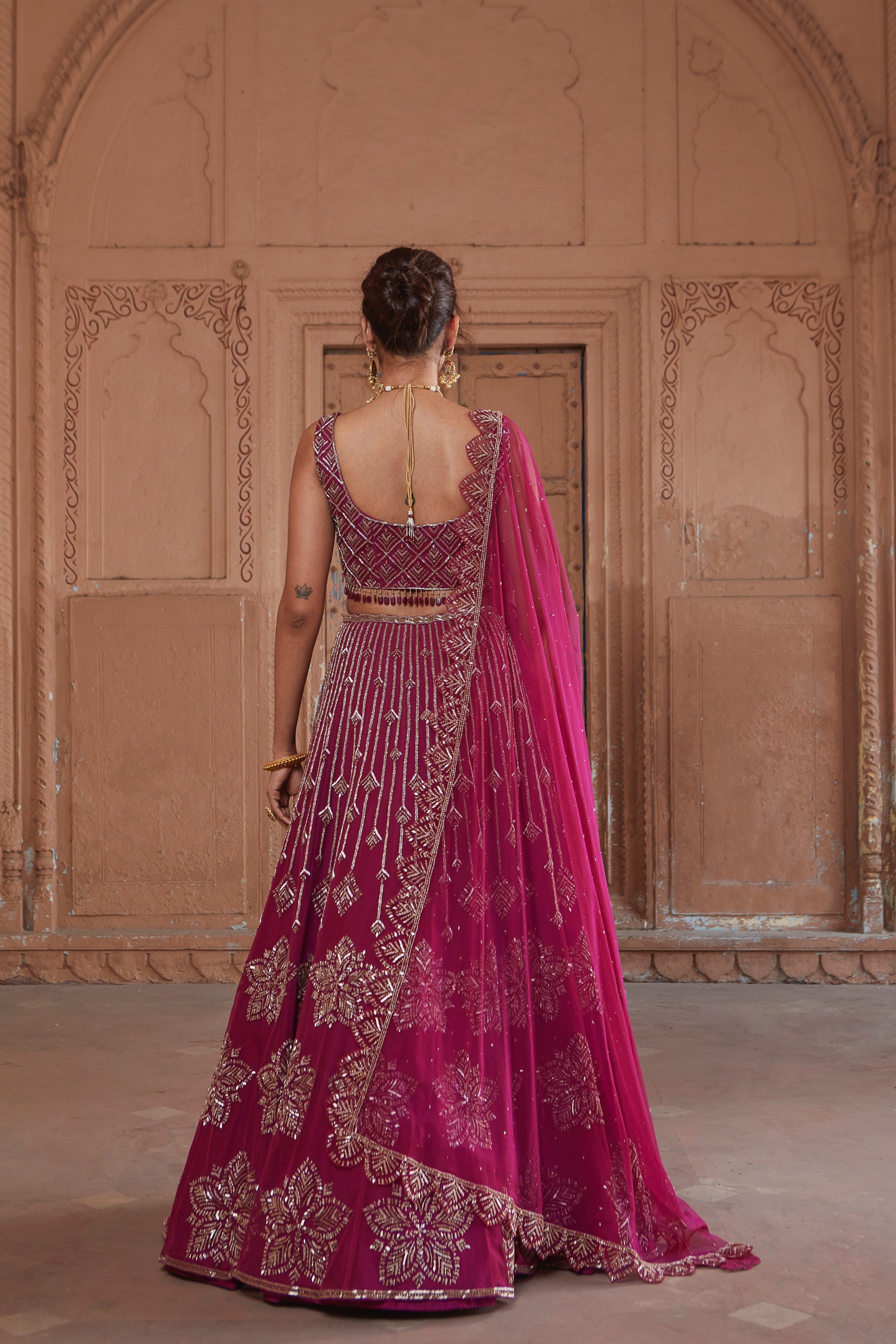 Veeya – net lehenga, bisouNYC