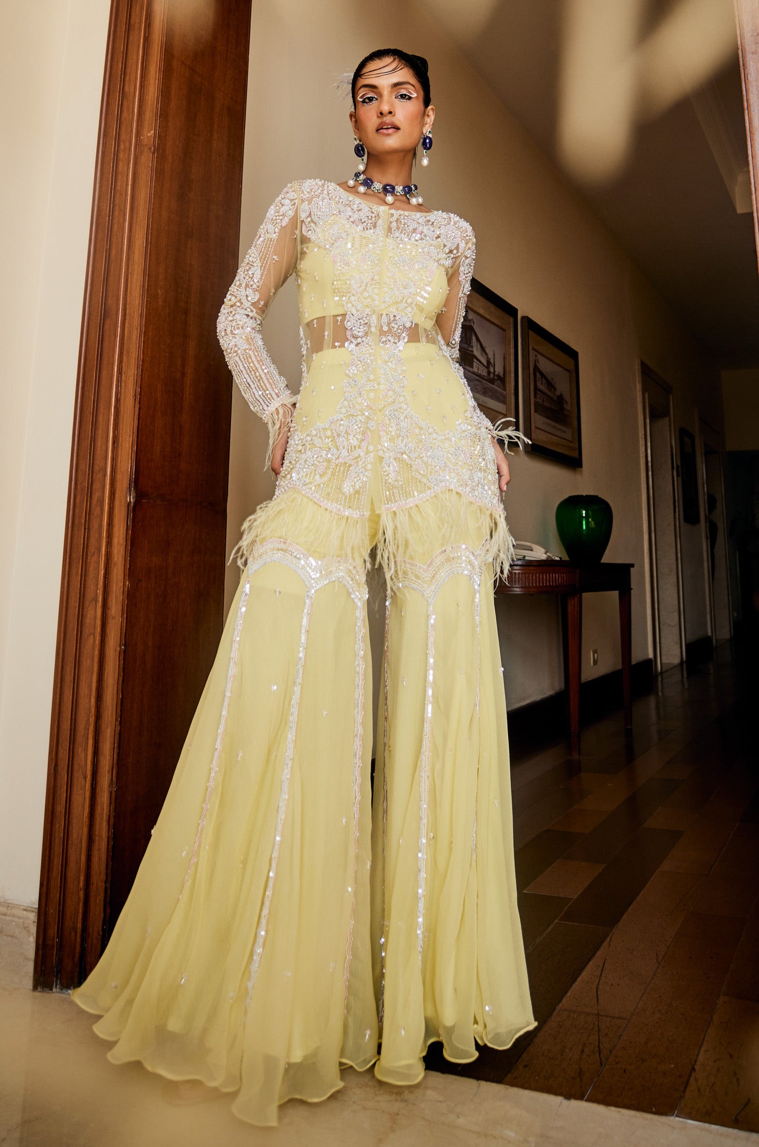 Zoé – crepe suit, bisouNYC