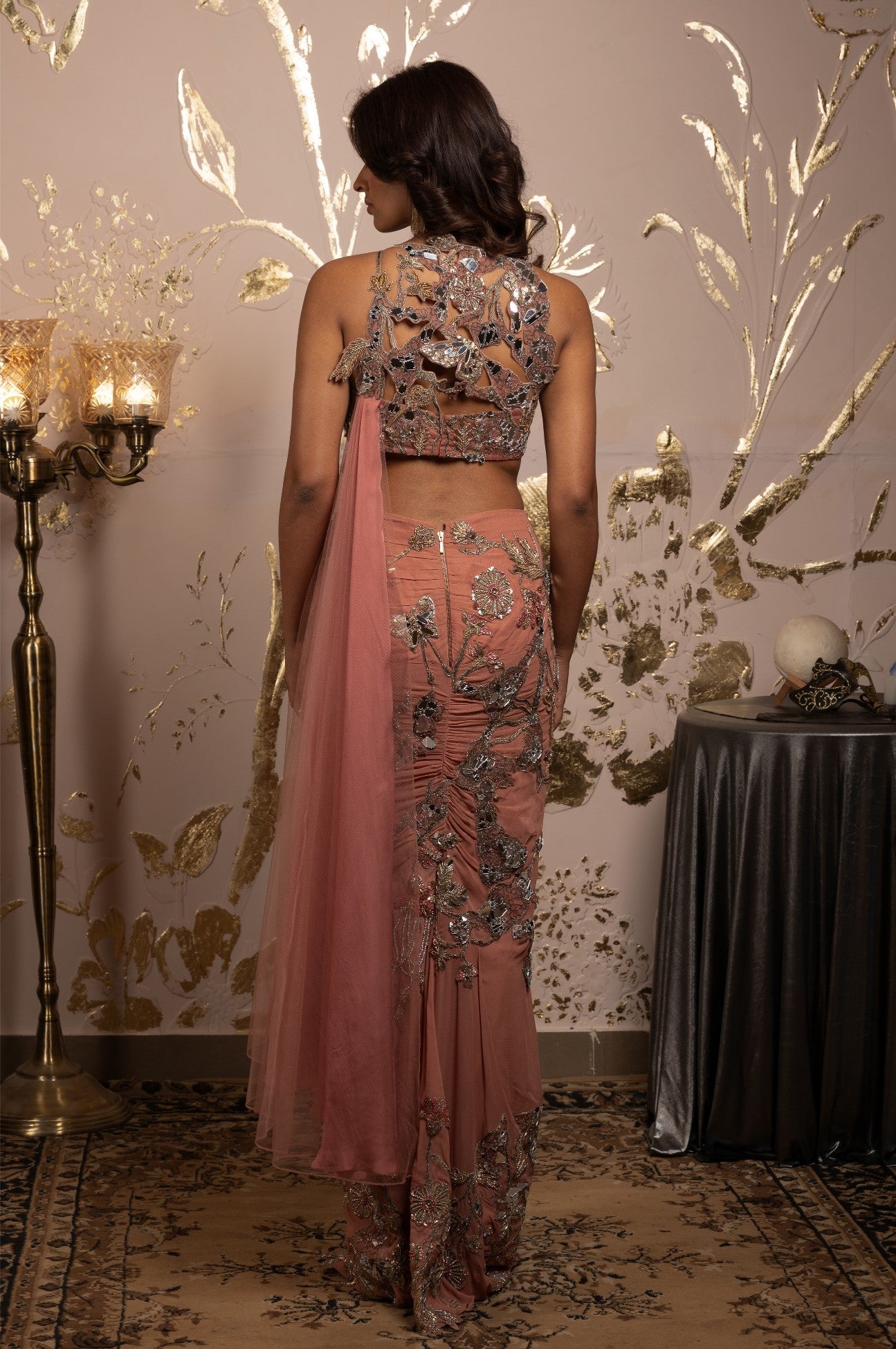Akari – organza saree, bisouNYC