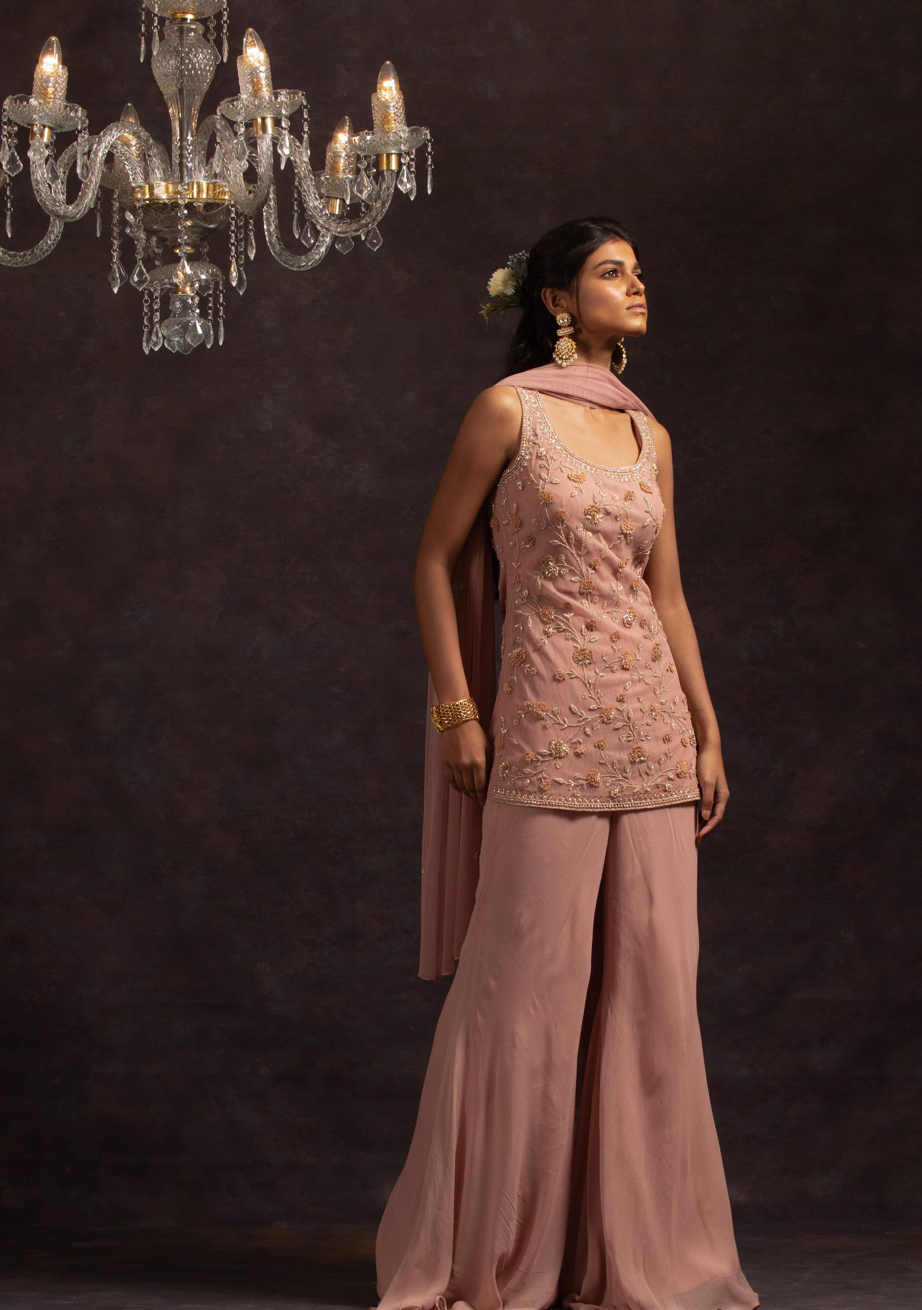 Alyssa – georgette suit, bisouNYC