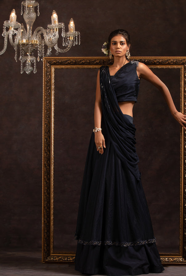 Andrea – organza lehenga, bisouNYC