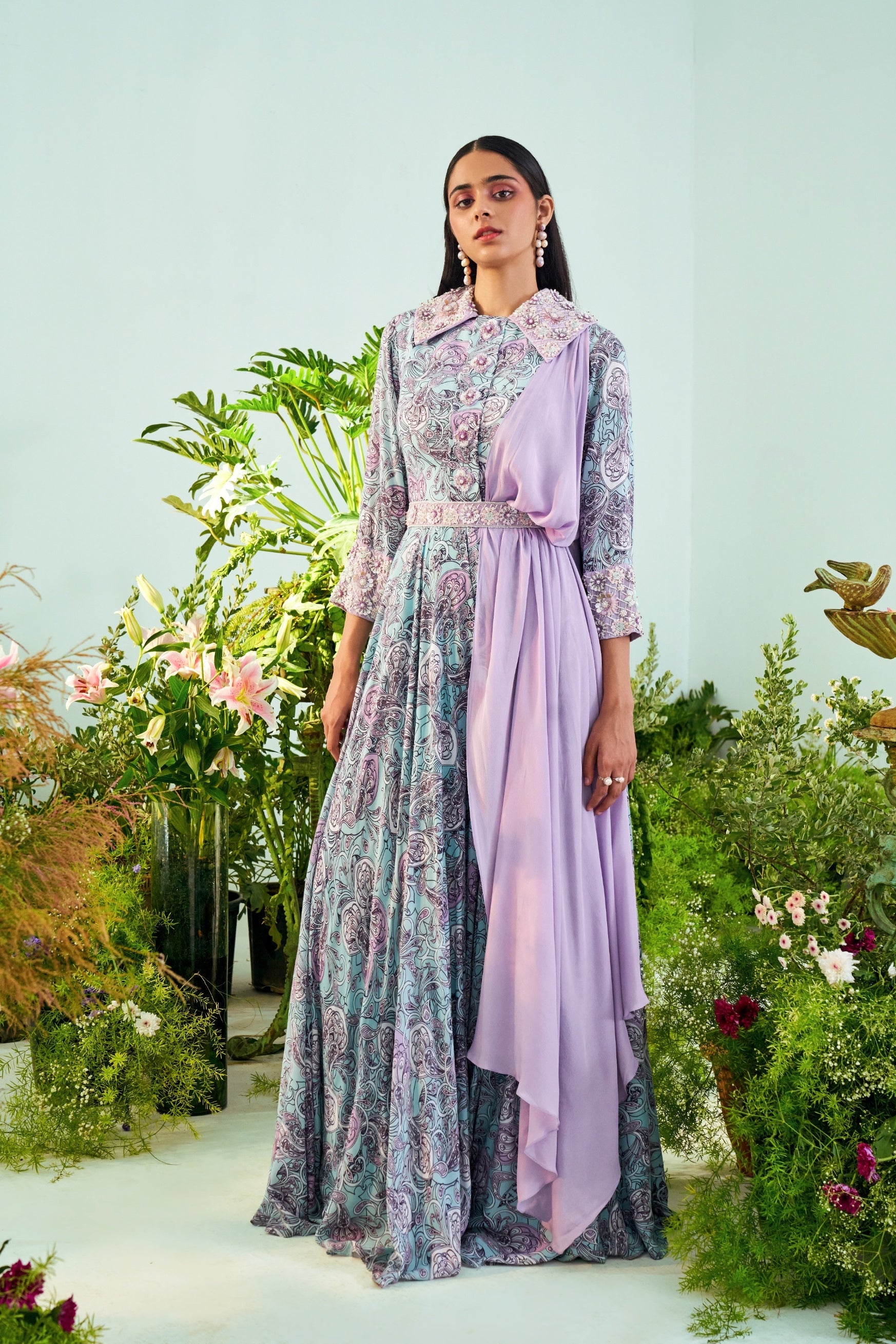 Anna – blue net suit, bisouNYC