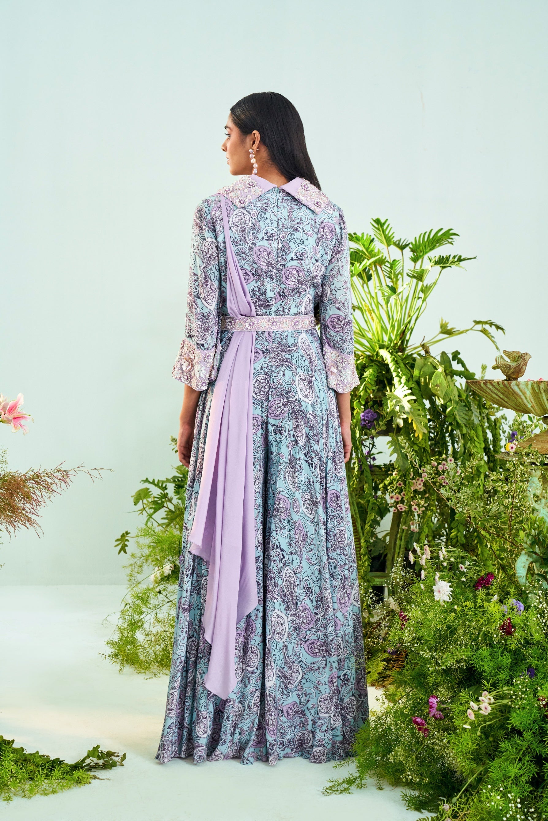 Anna – blue net suit, bisouNYC