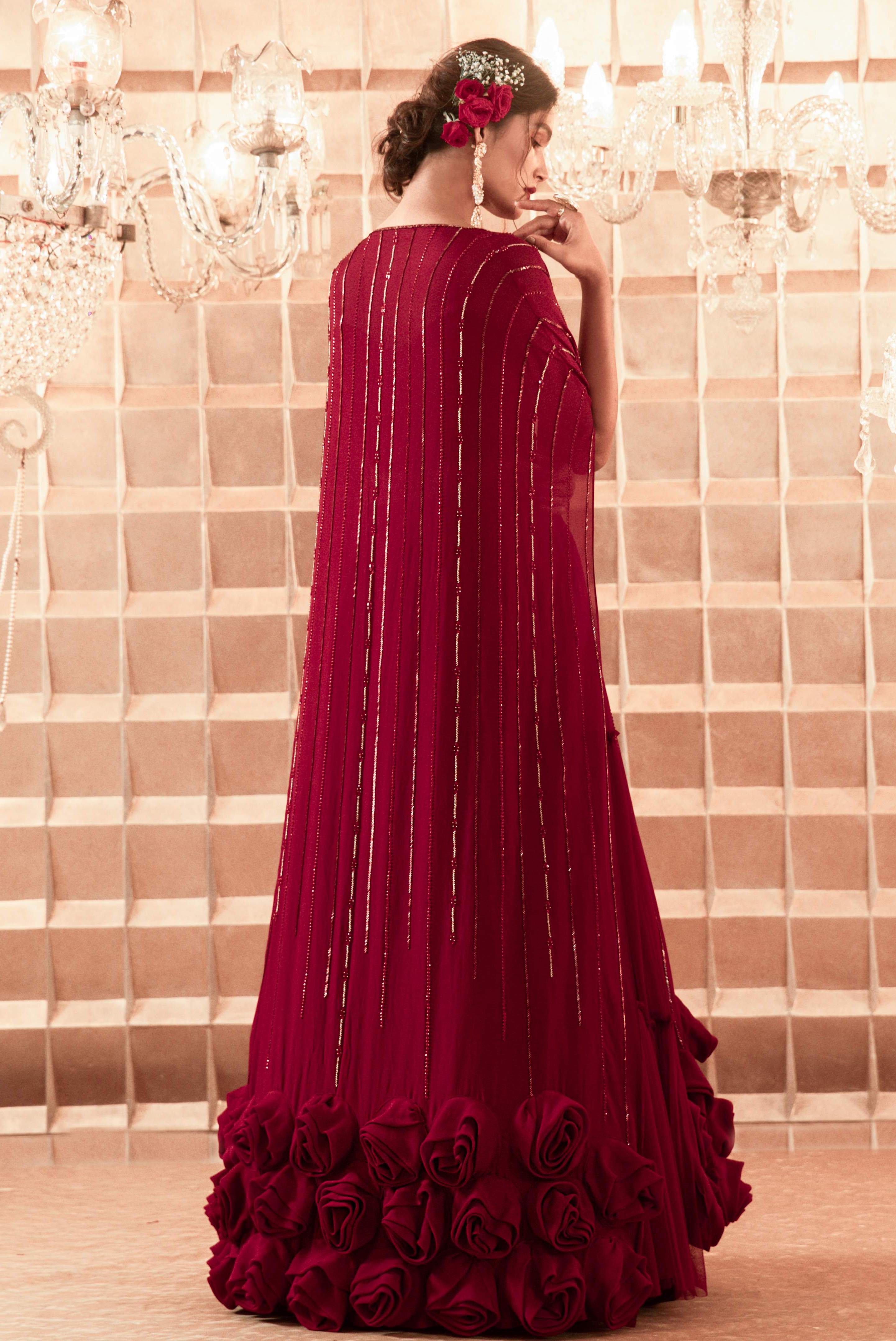 Aubrey – silk lehenga, bisouNYC