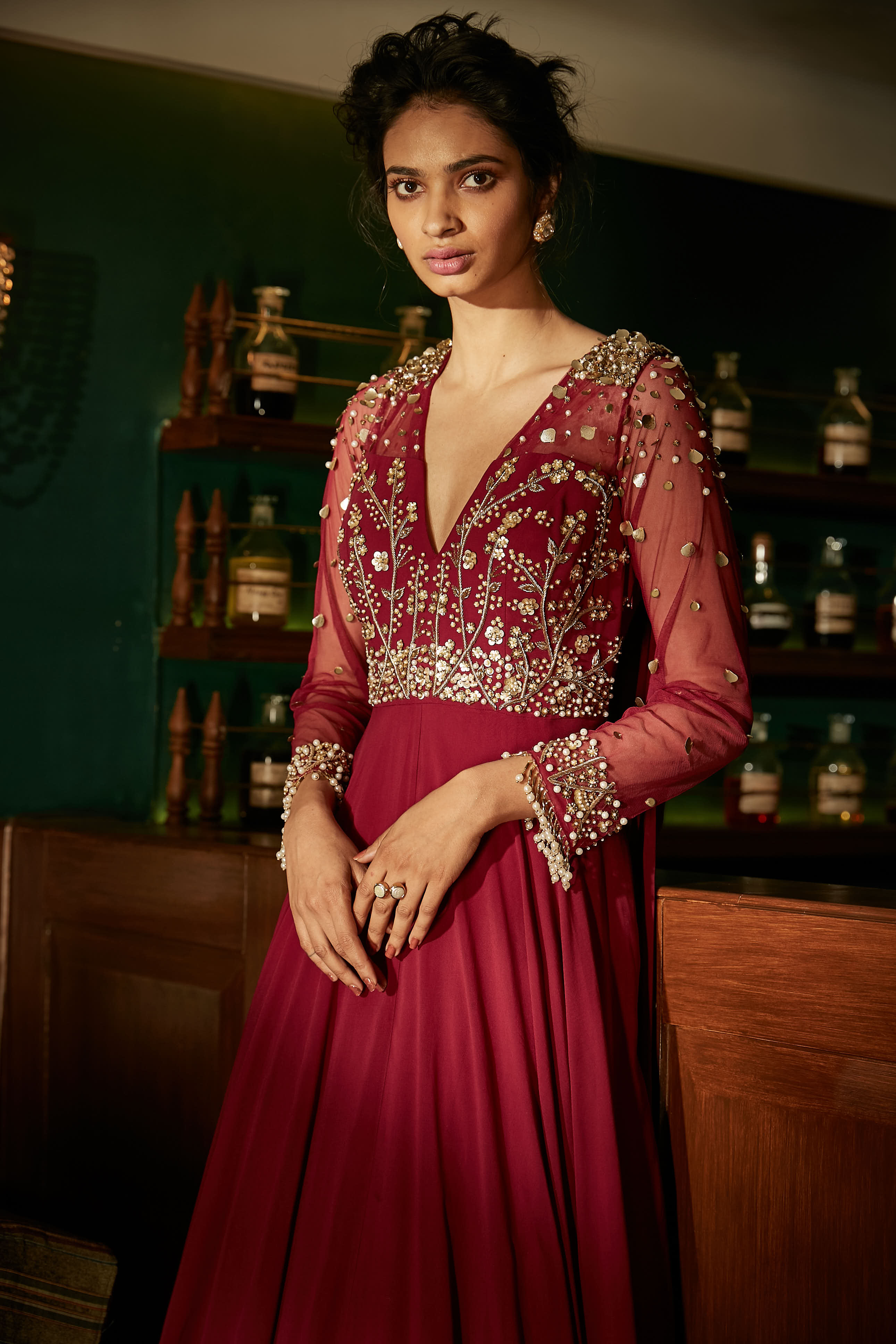 Avanee – red dress, bisouNYC