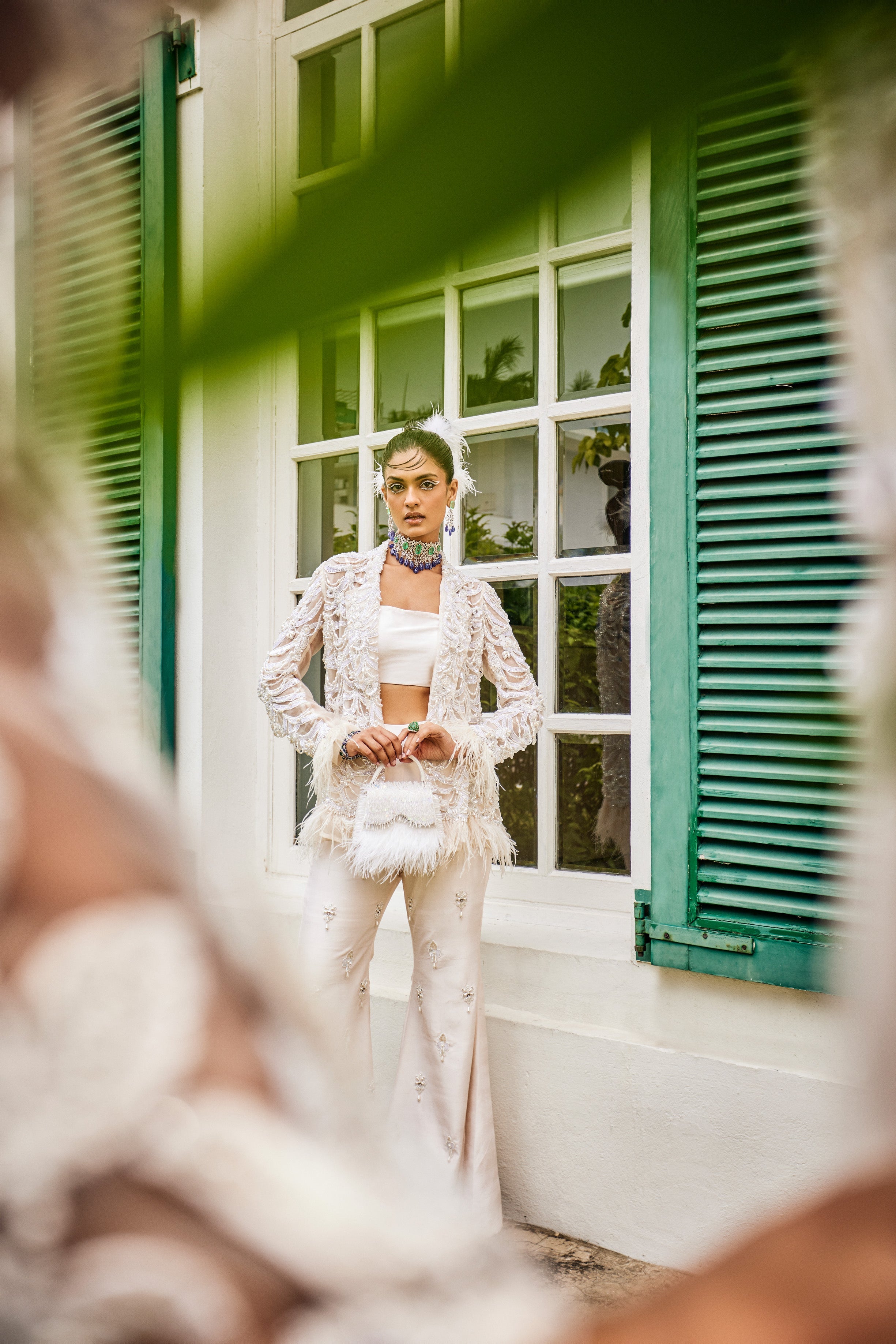 Blanche – suit, bisouNYC