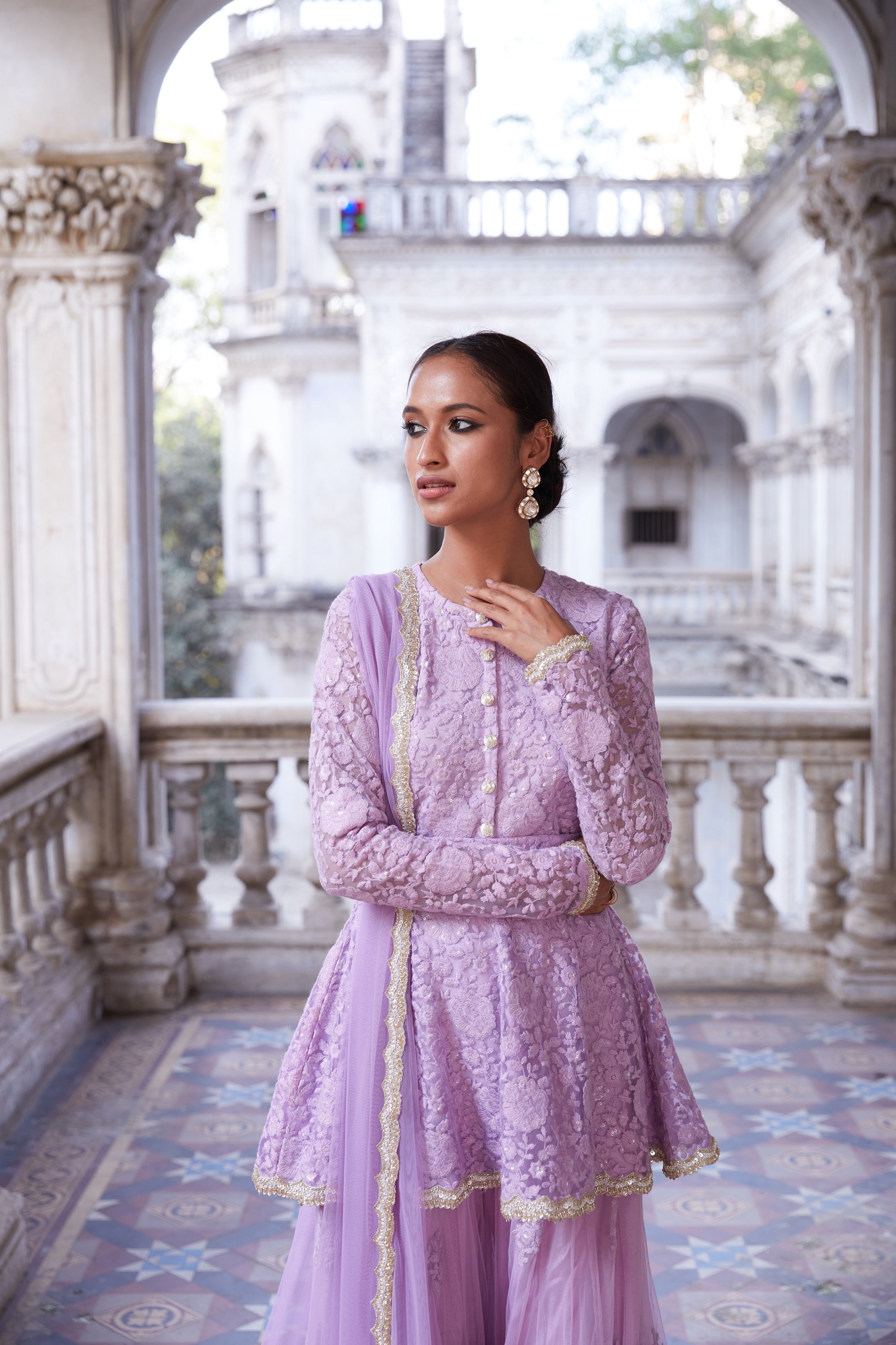 Chaya – lilac suit, bisouNYC