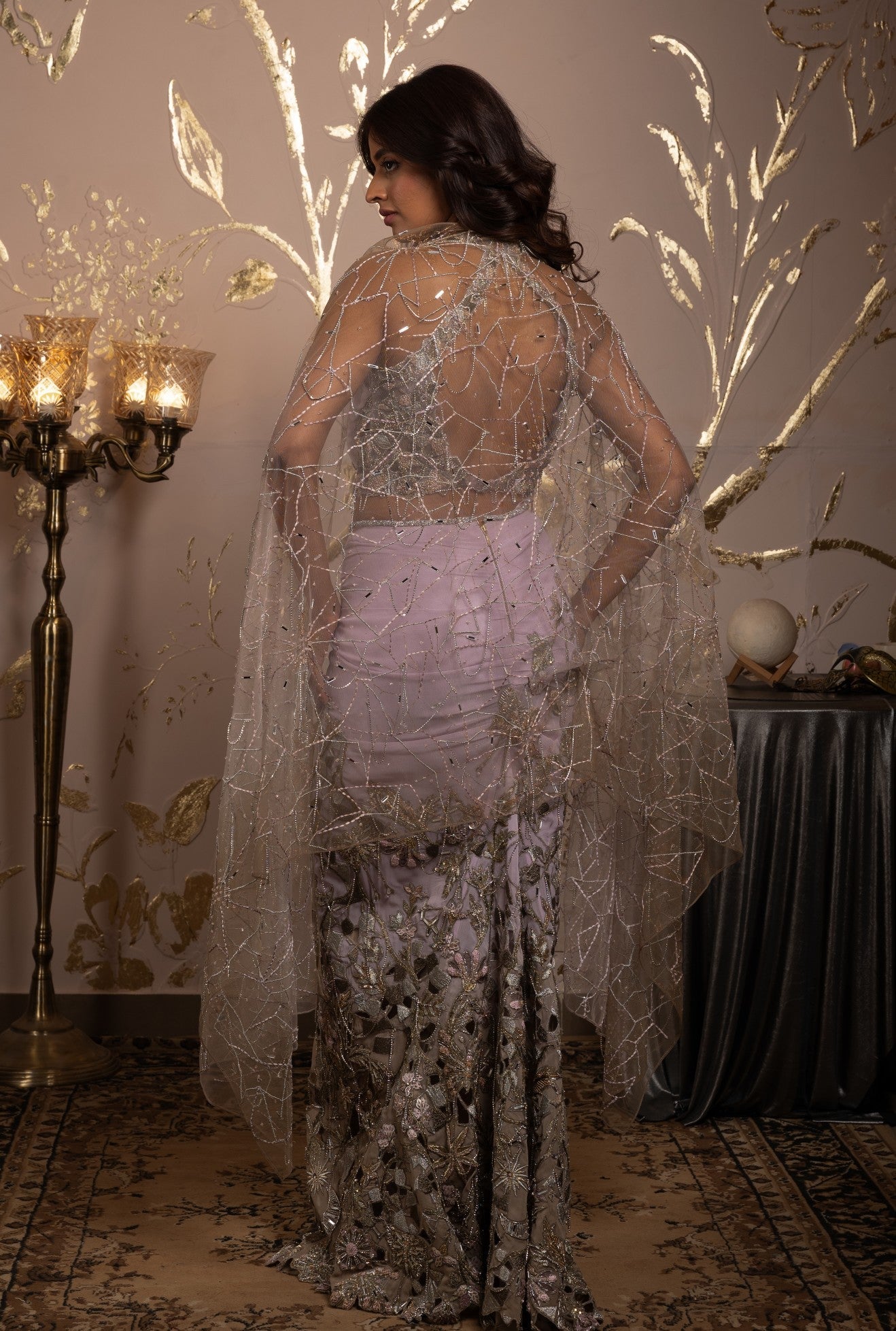 Carina – georgette lehenga, bisouNYC