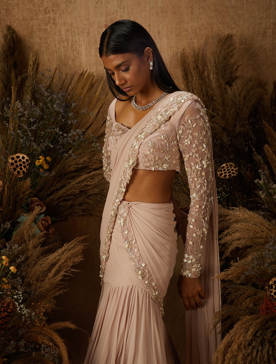 Celci – pink lehenga, bisouNYC