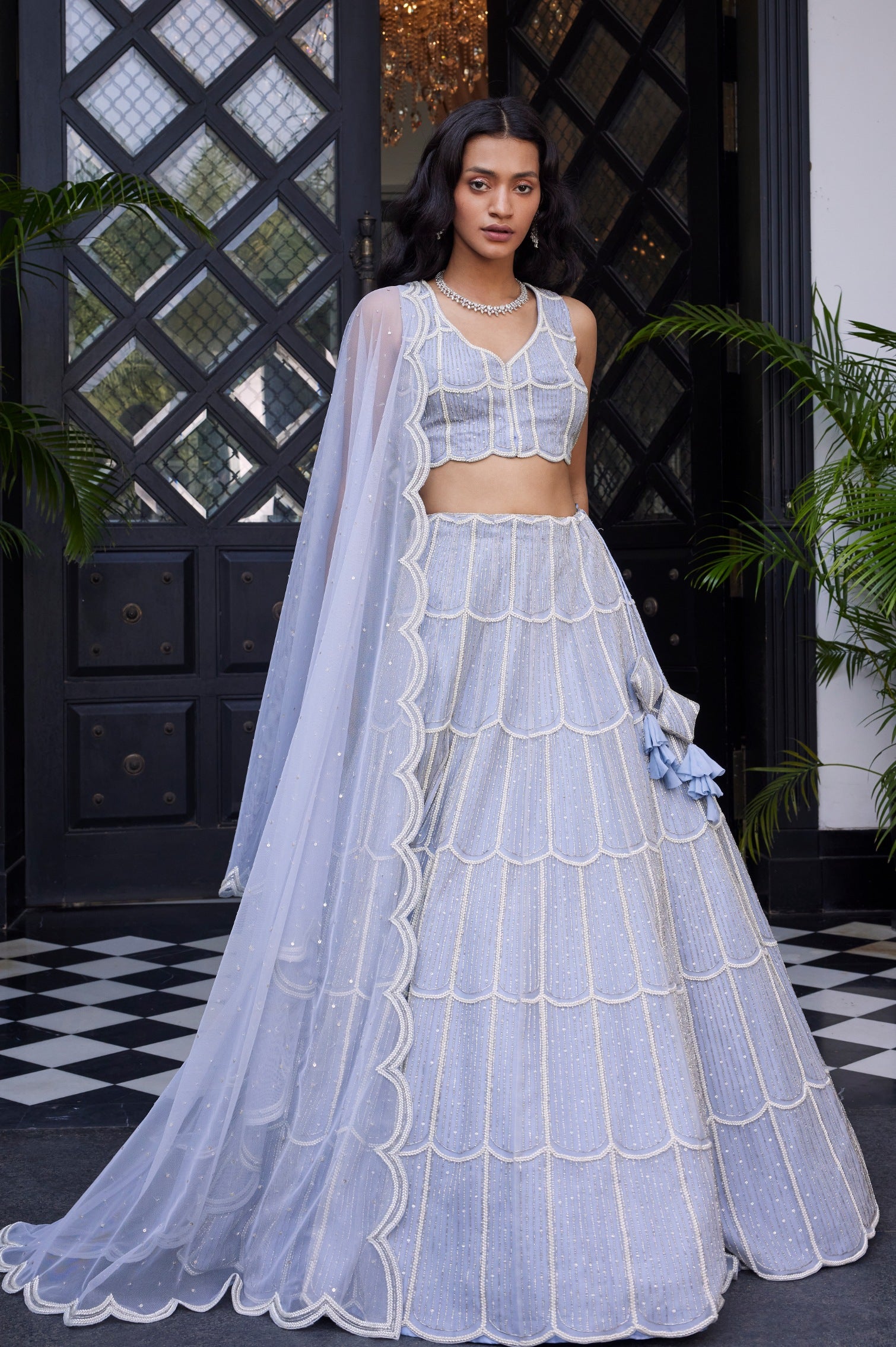 Edonia – net lehenga, bisouNYC