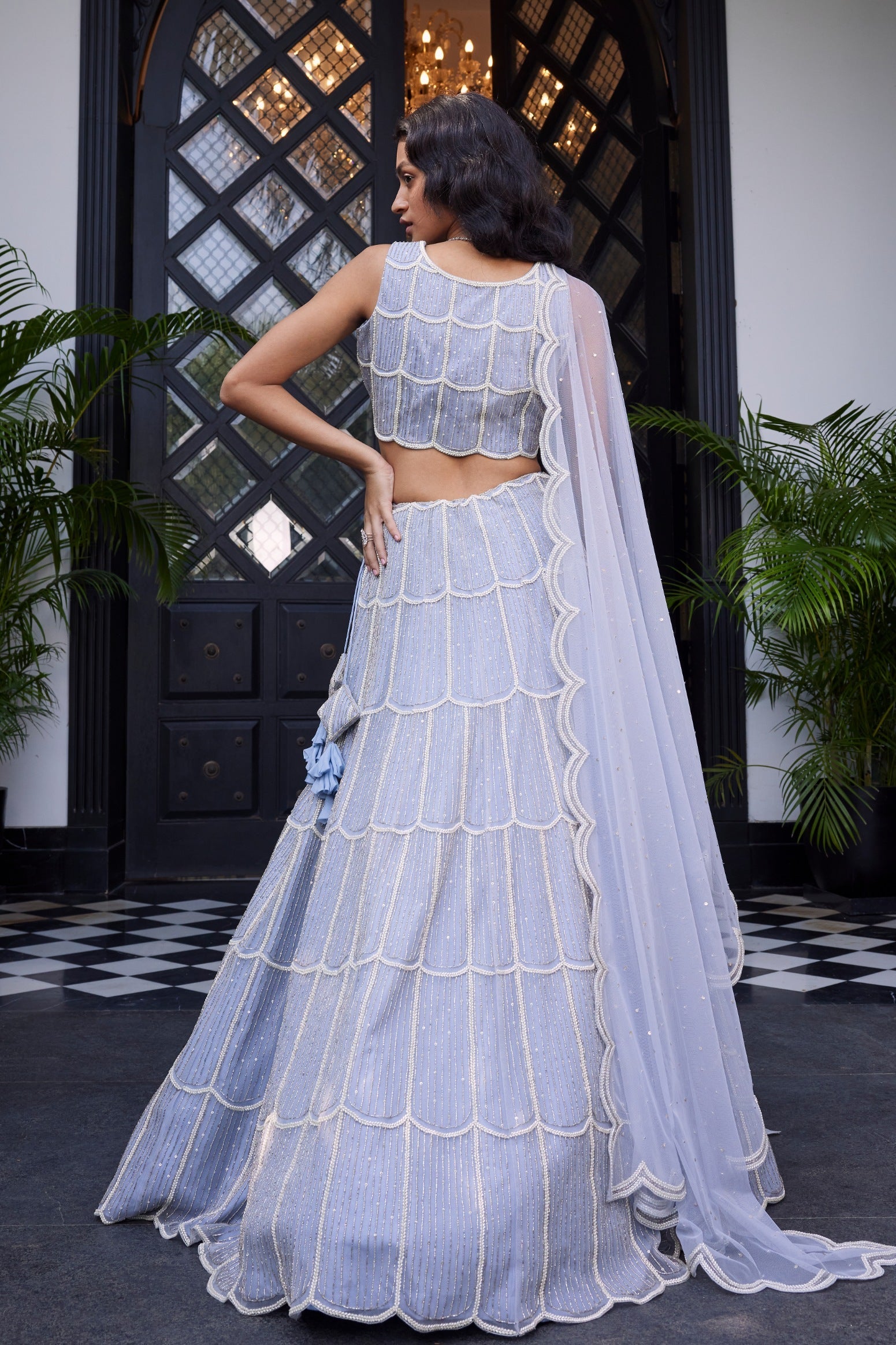 Edonia – net lehenga, bisouNYC