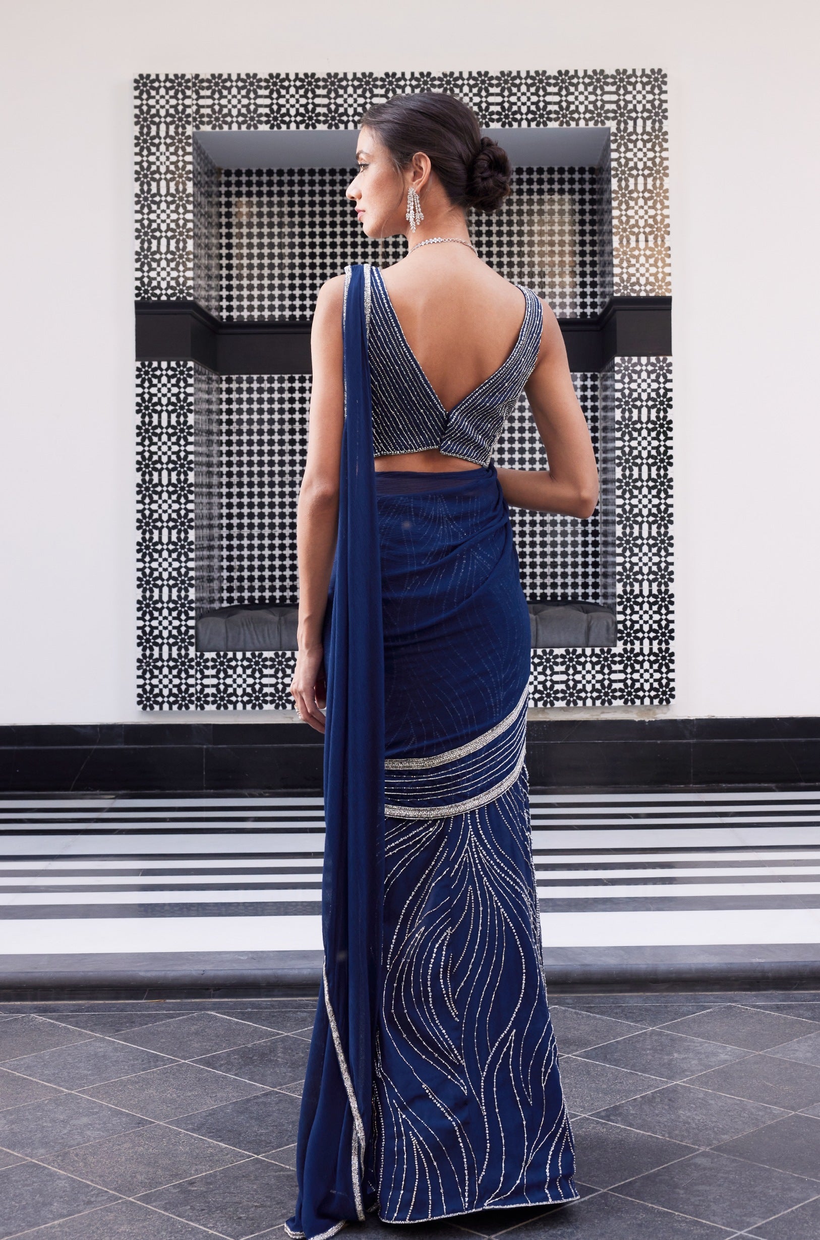 Eliza – chiffon lehenga, bisouNYC