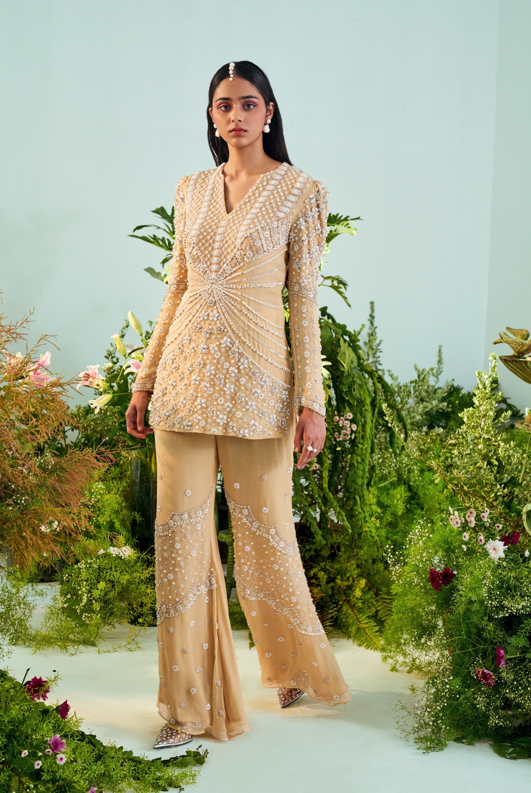 Ella – chiffon suit, bisouNYC