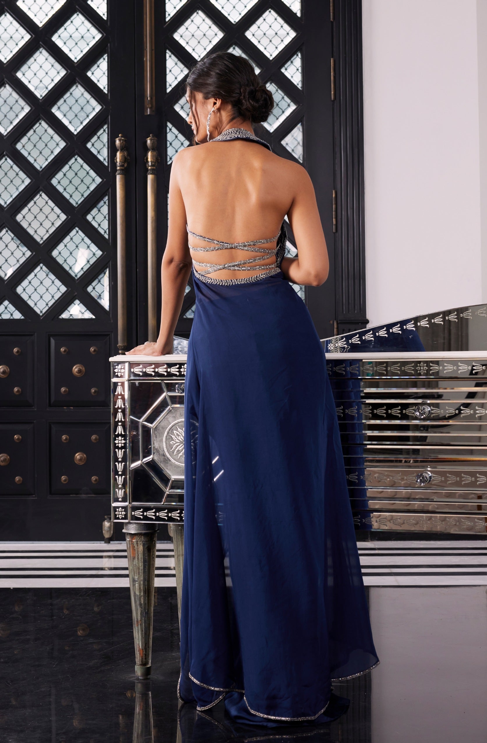 Estelle – organza suit, bisouNYC