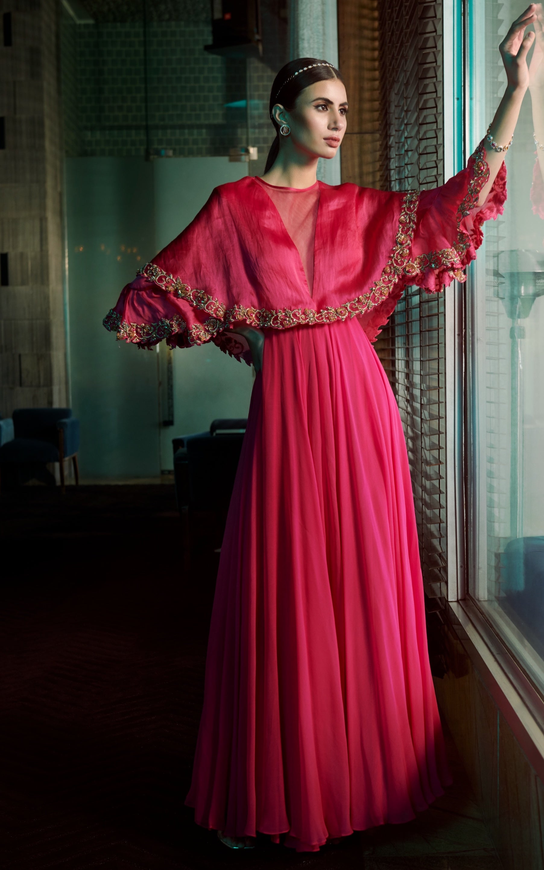 Isha – organza dress, bisouNYC