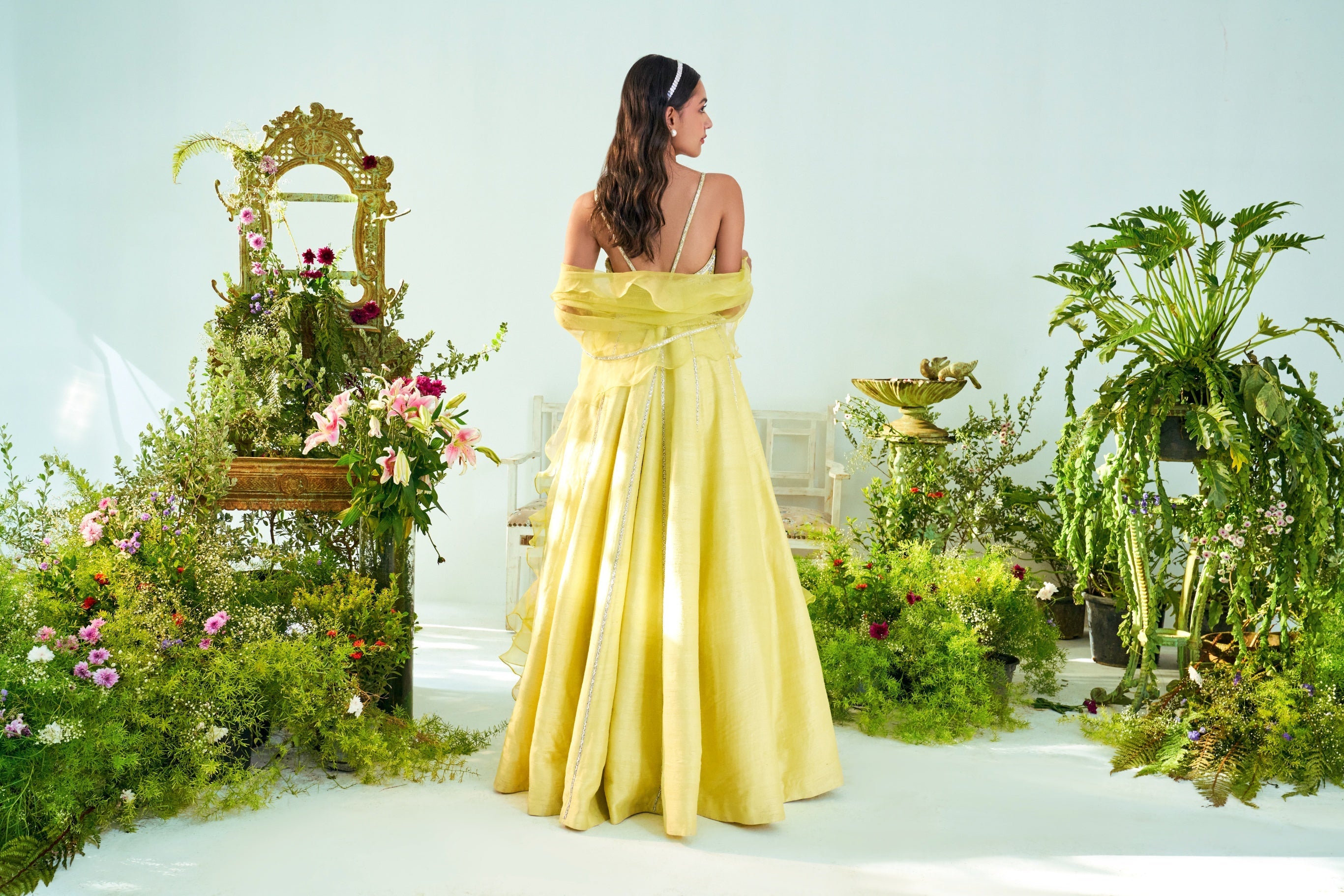 Ivy – silk dress, bisouNYC