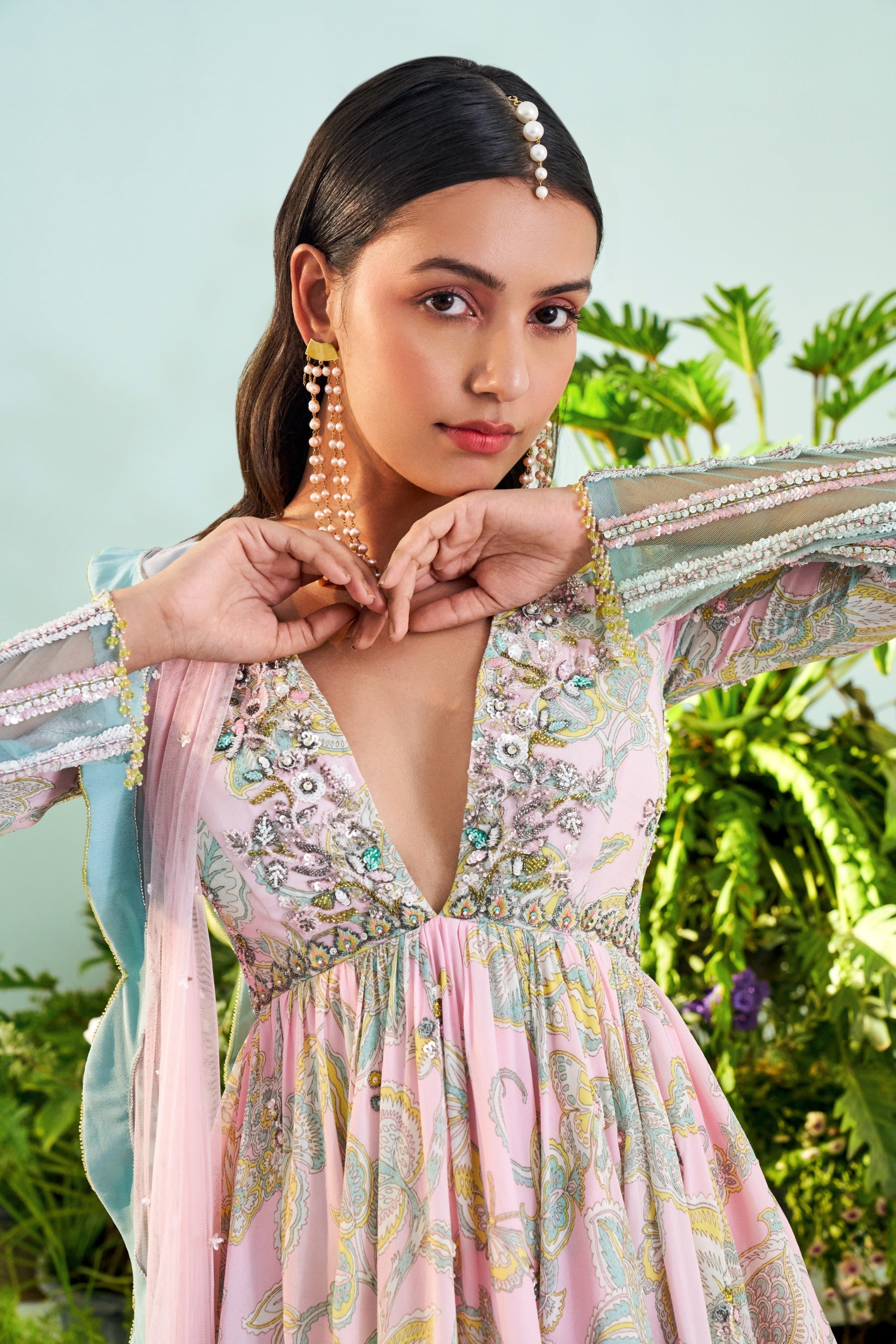 Jade – net suit, bisouNYC