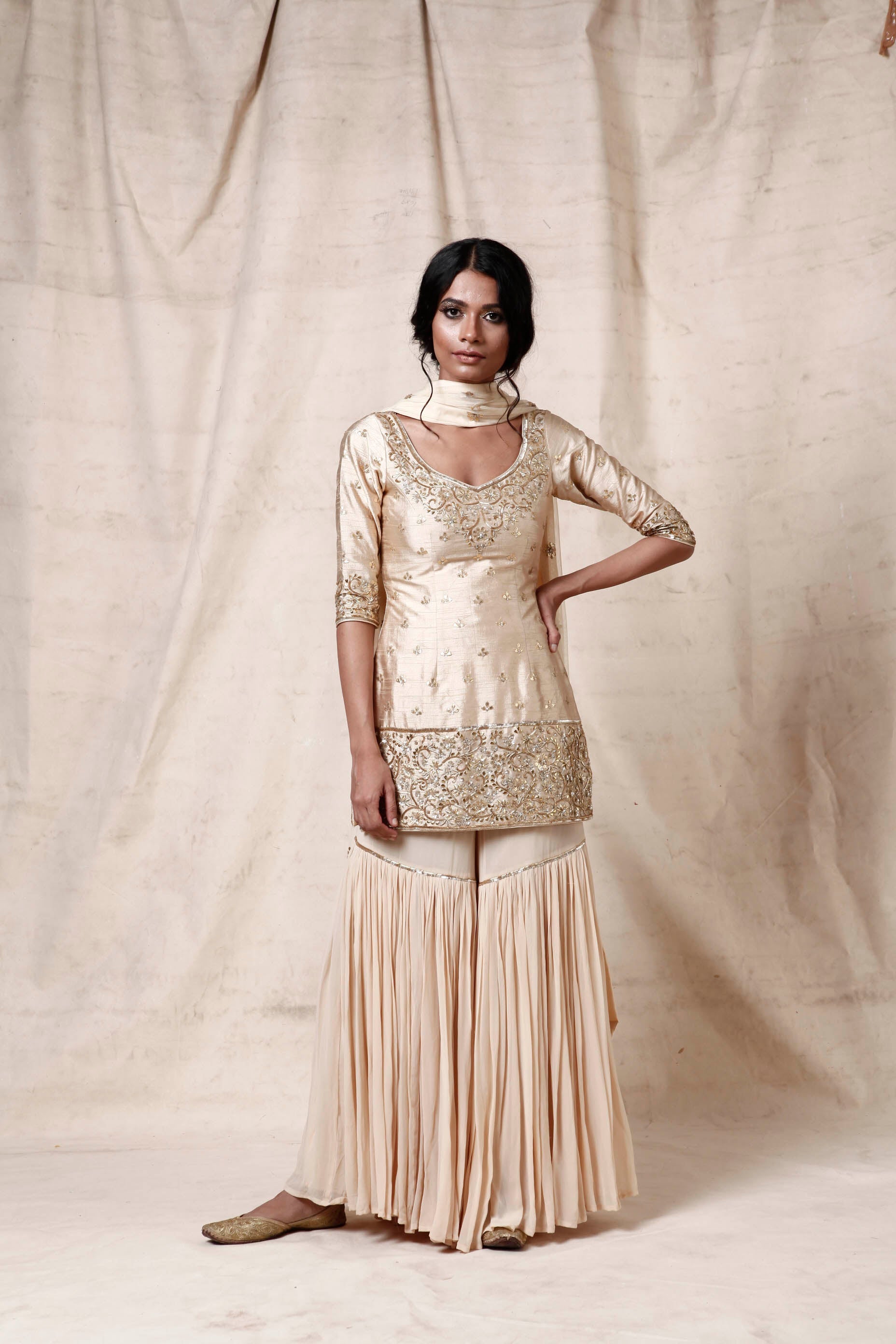 Kajal – georgette suit, bisouNYC
