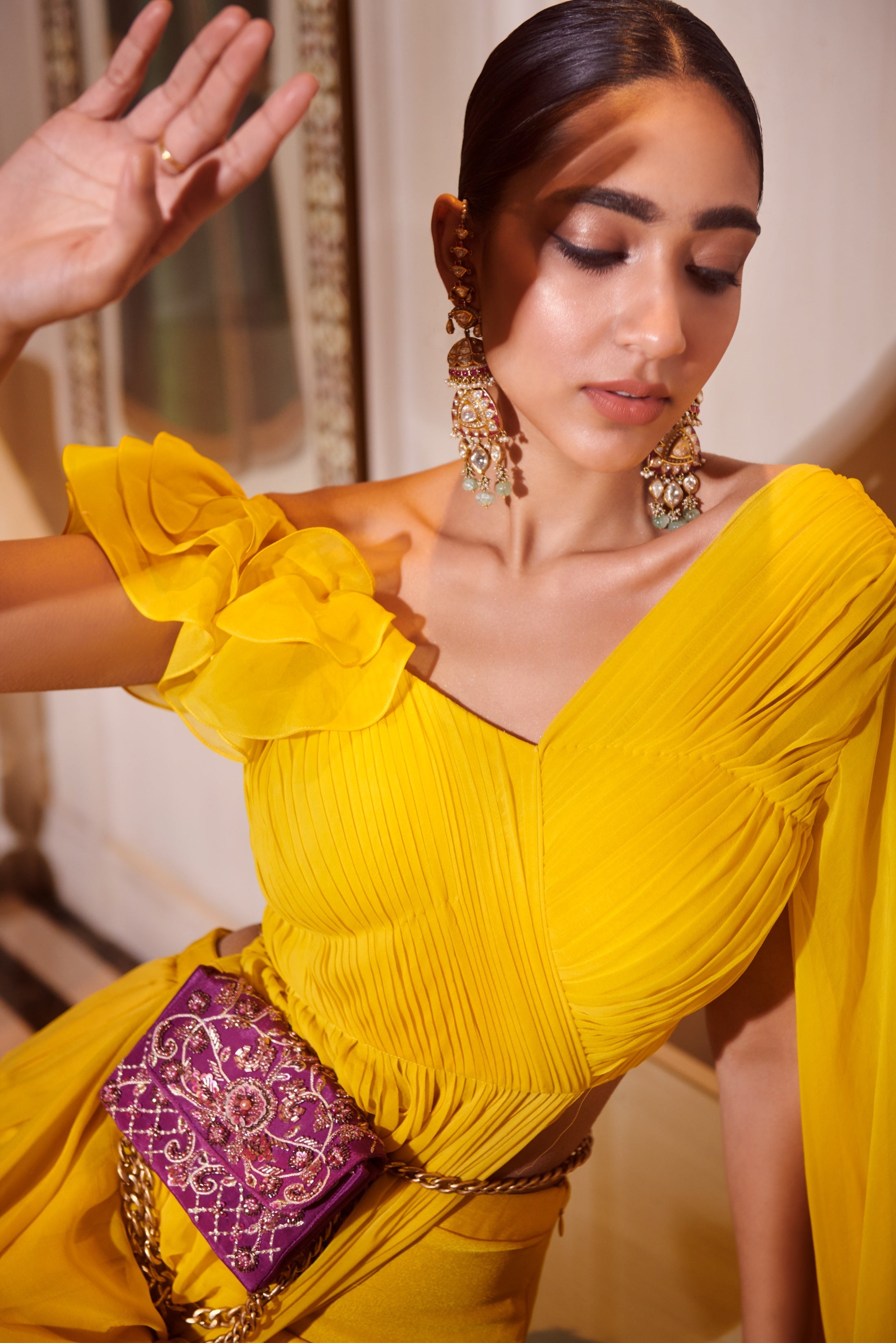 Kiana – organza saree, bisouNYC
