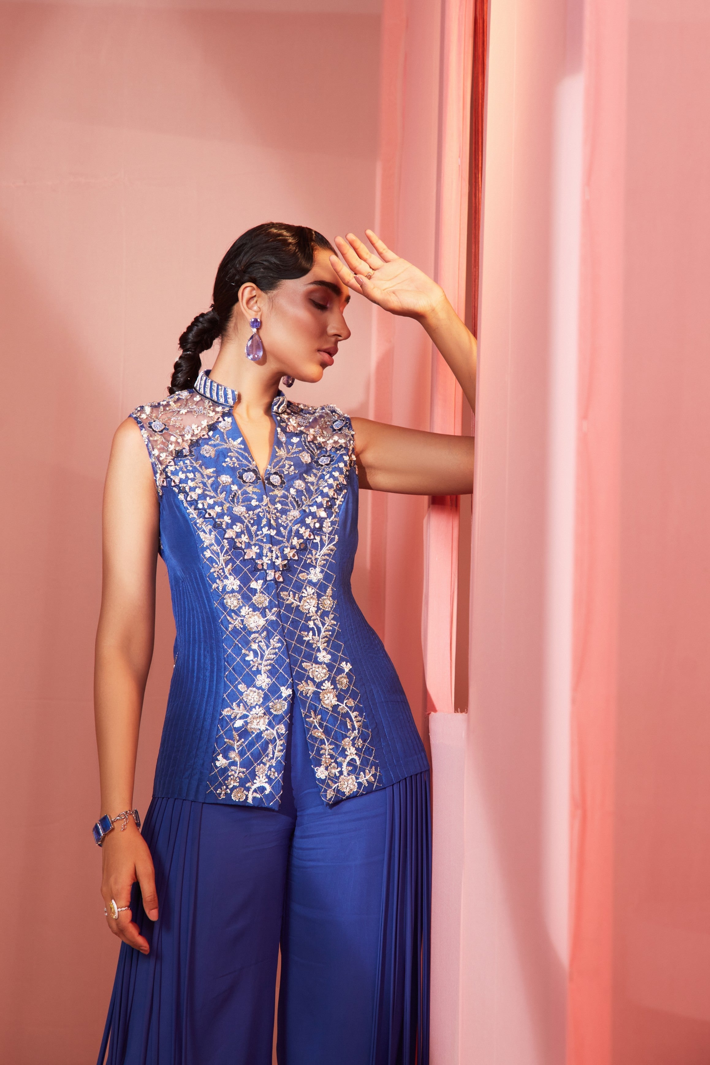 Mohini – georgette suit, bisouNYC