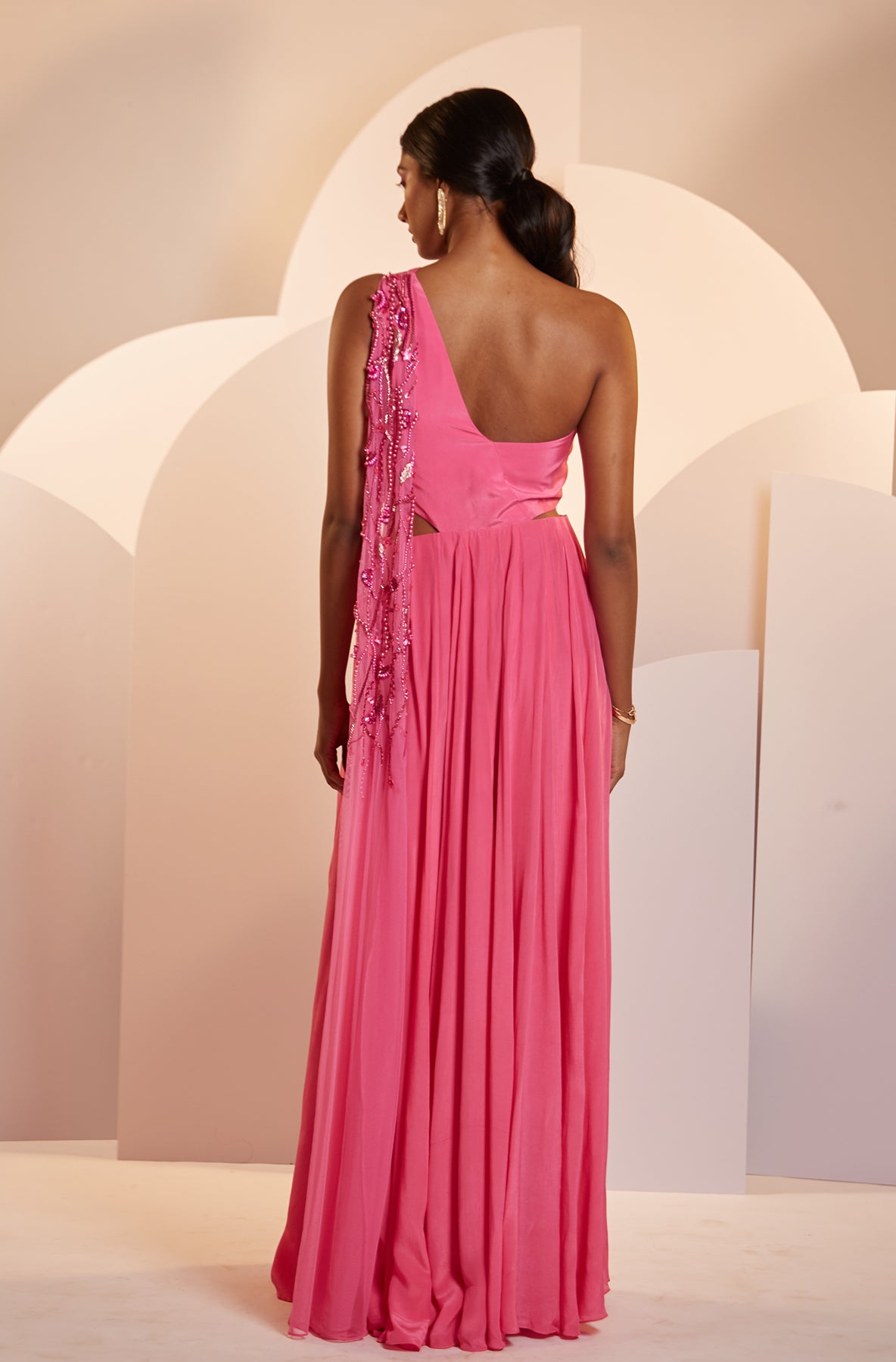 Paris – pink net dress, bisouNYC