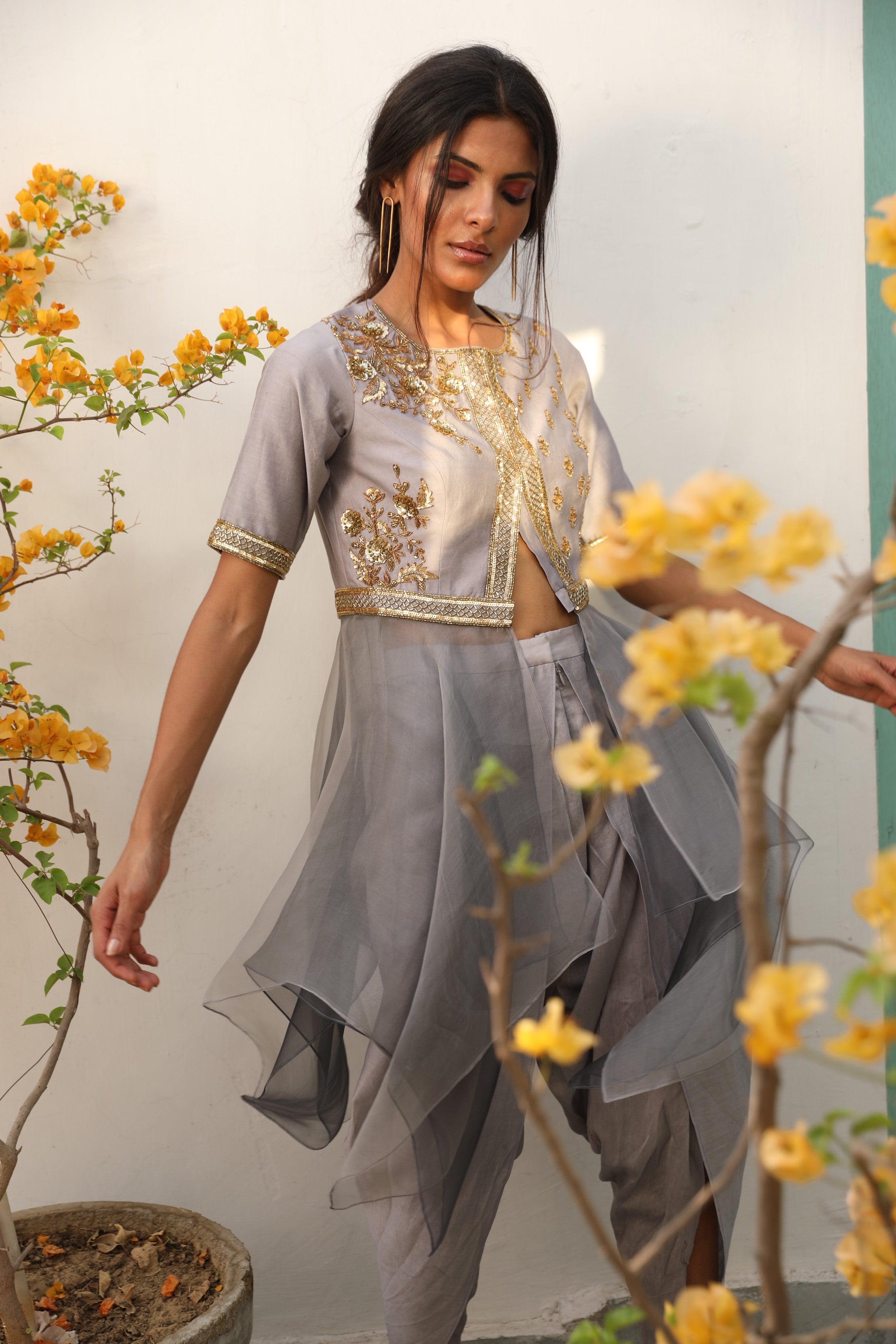 Pasha – organza suit, bisouNYC