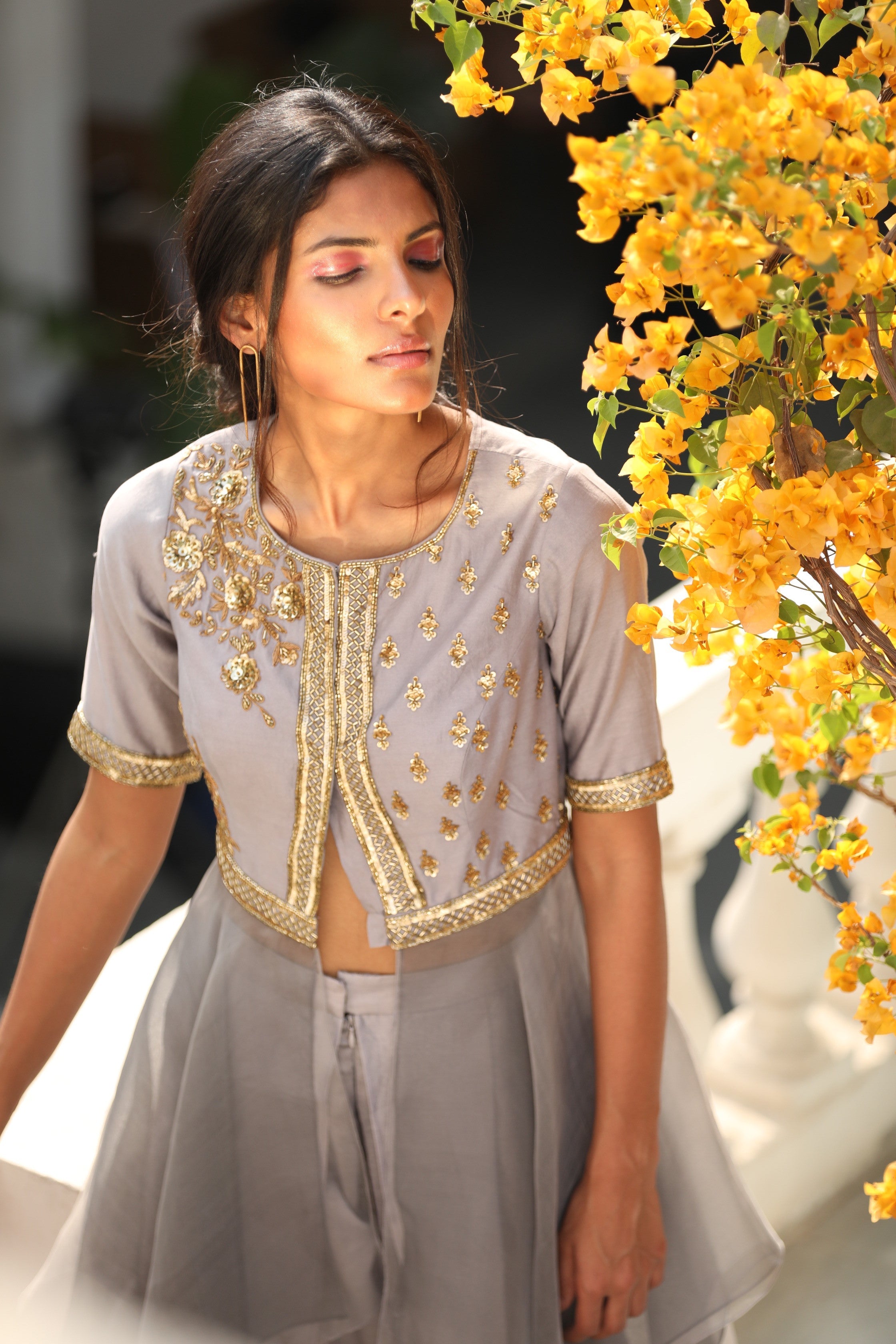 Pasha – organza suit, bisouNYC