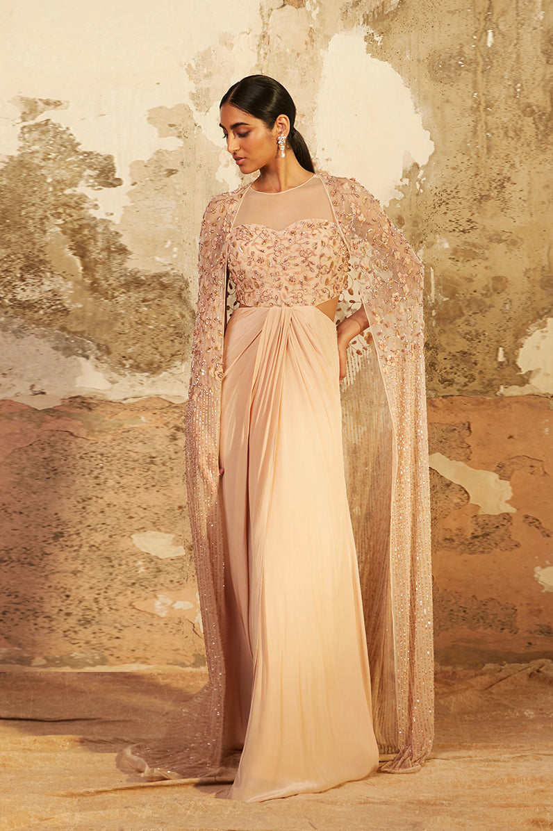 Pearla – beige dress, bisouNYC